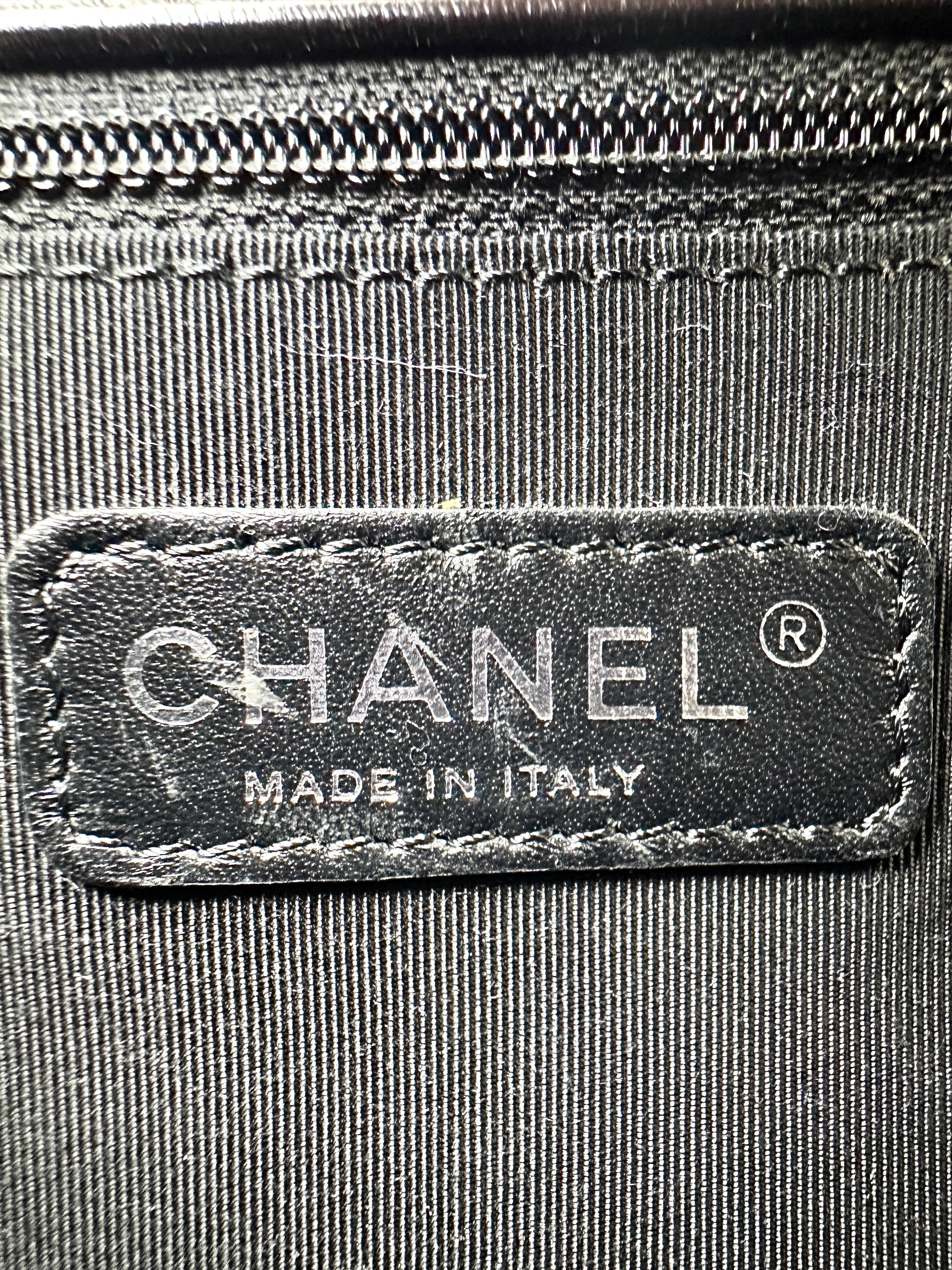 Chanel Large Dallas Cordoba Boy Bag Brown CC812