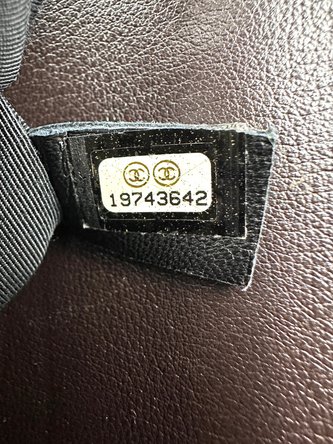 Chanel Large Dallas Cordoba Boy Bag Brown CC812