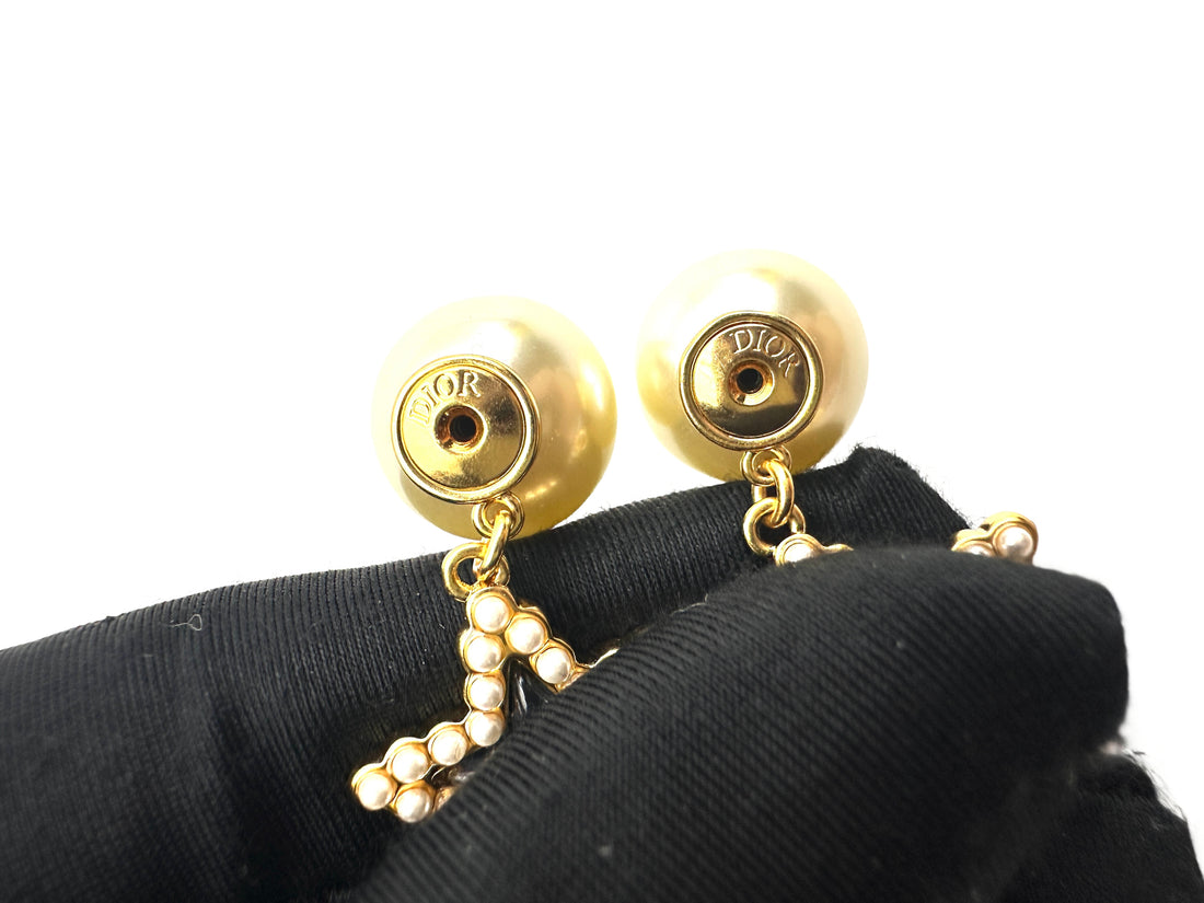 Dior Tribales Earrings with Pentagram Charms DOJE11