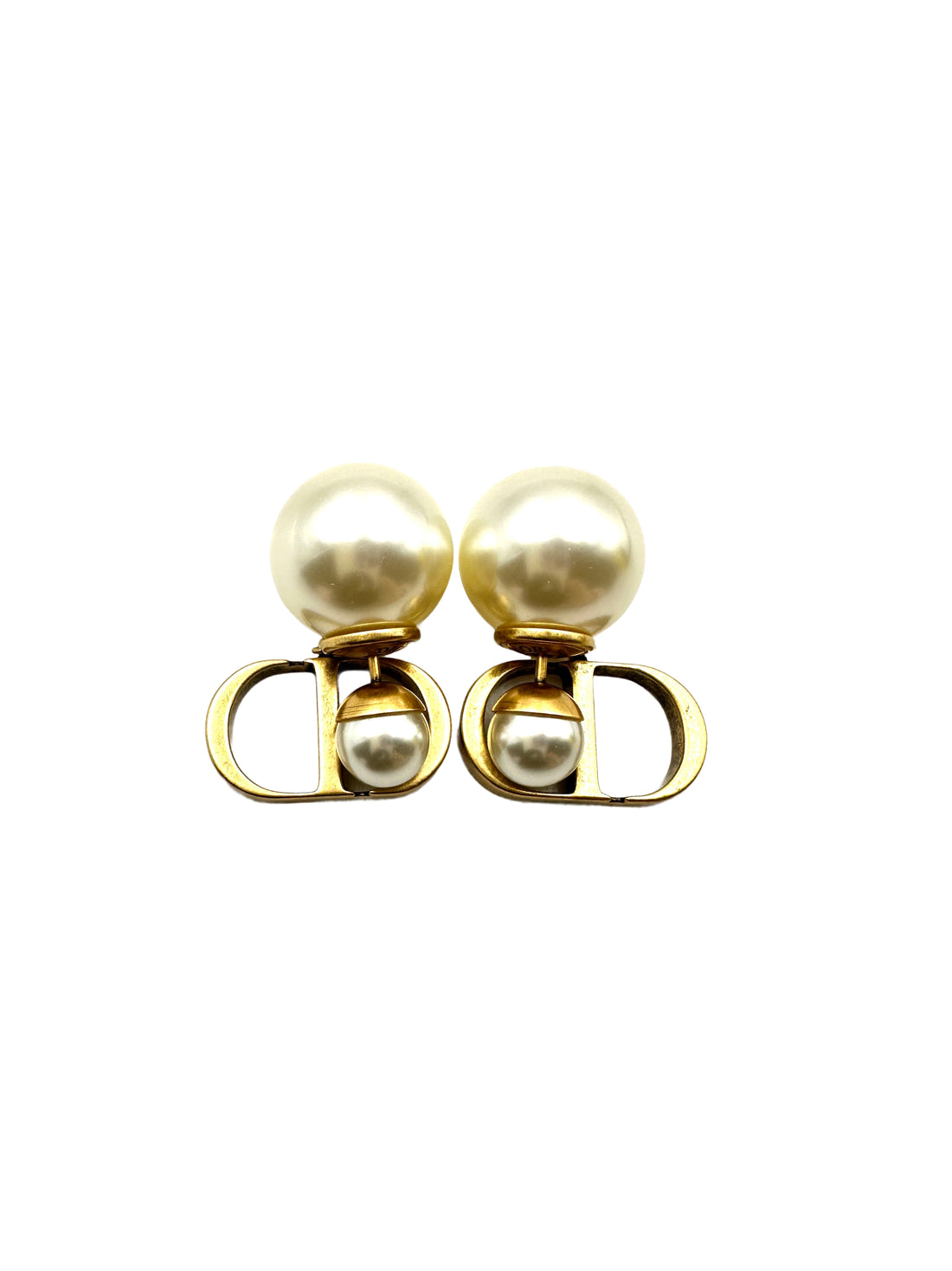 Dior Tribales Tribal CD Logo Earrings DOJE12