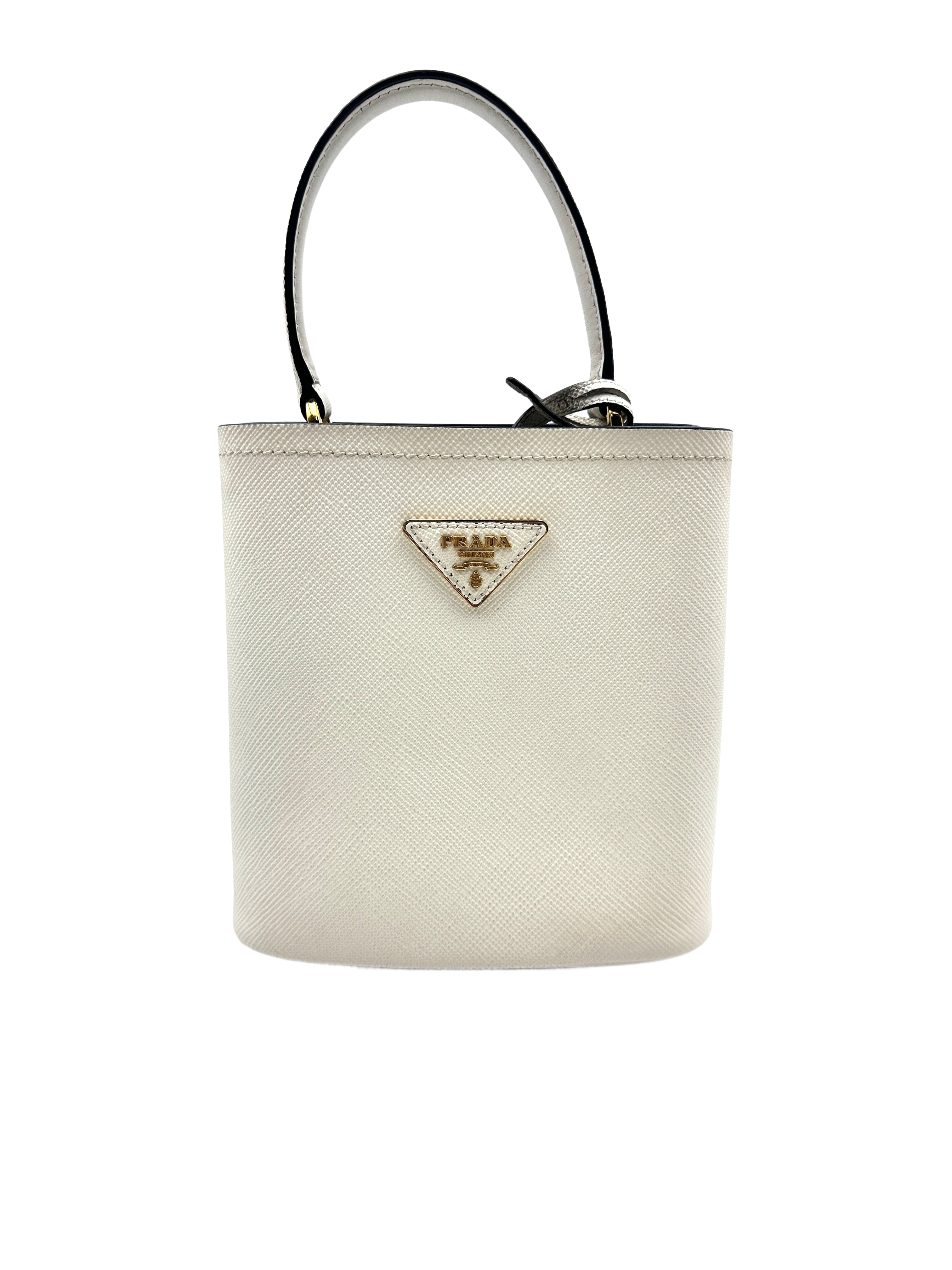 Prada Panier small top-handle bucket bag PR172