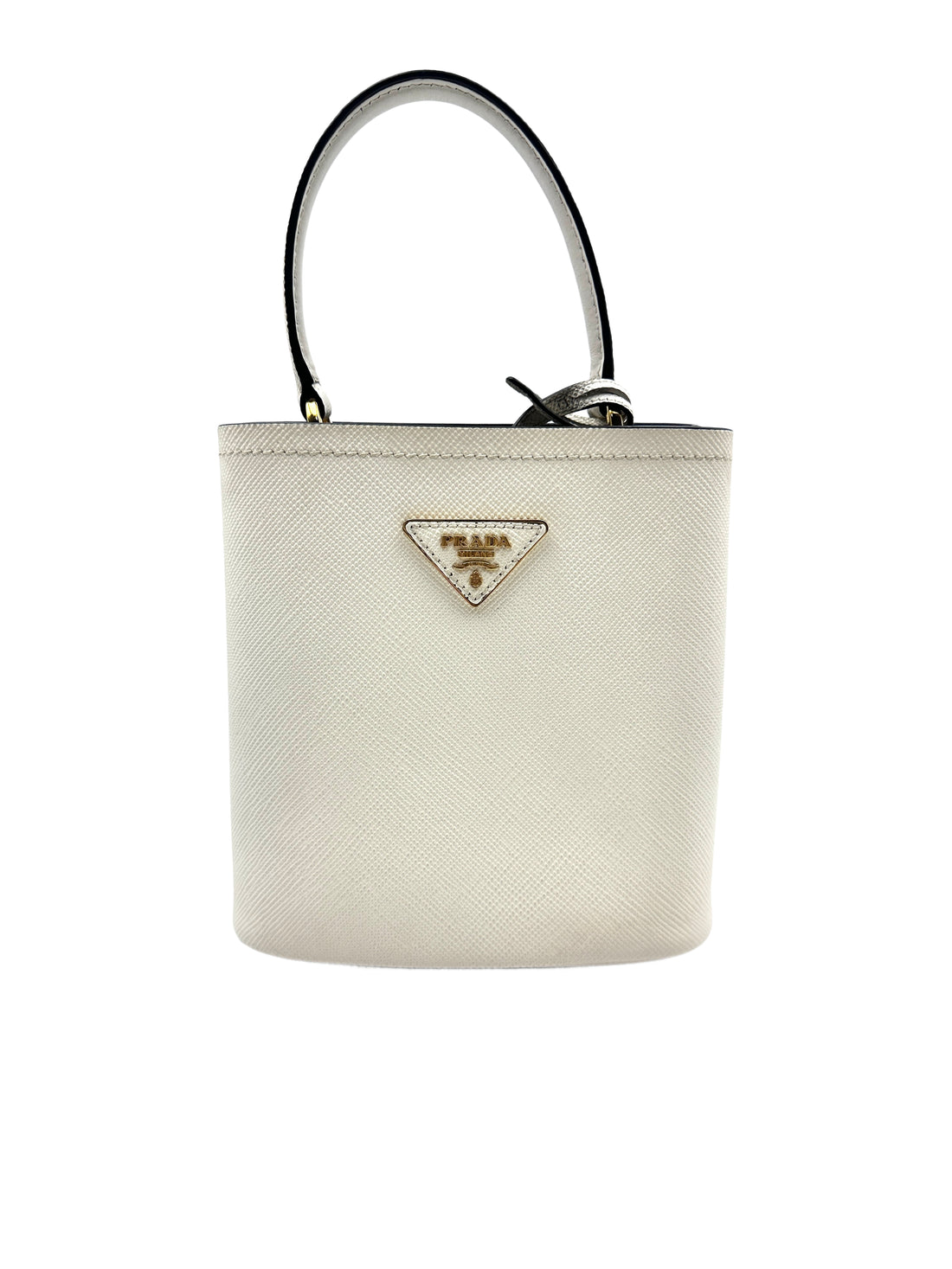 Prada Panier small top-handle bucket bag PR172