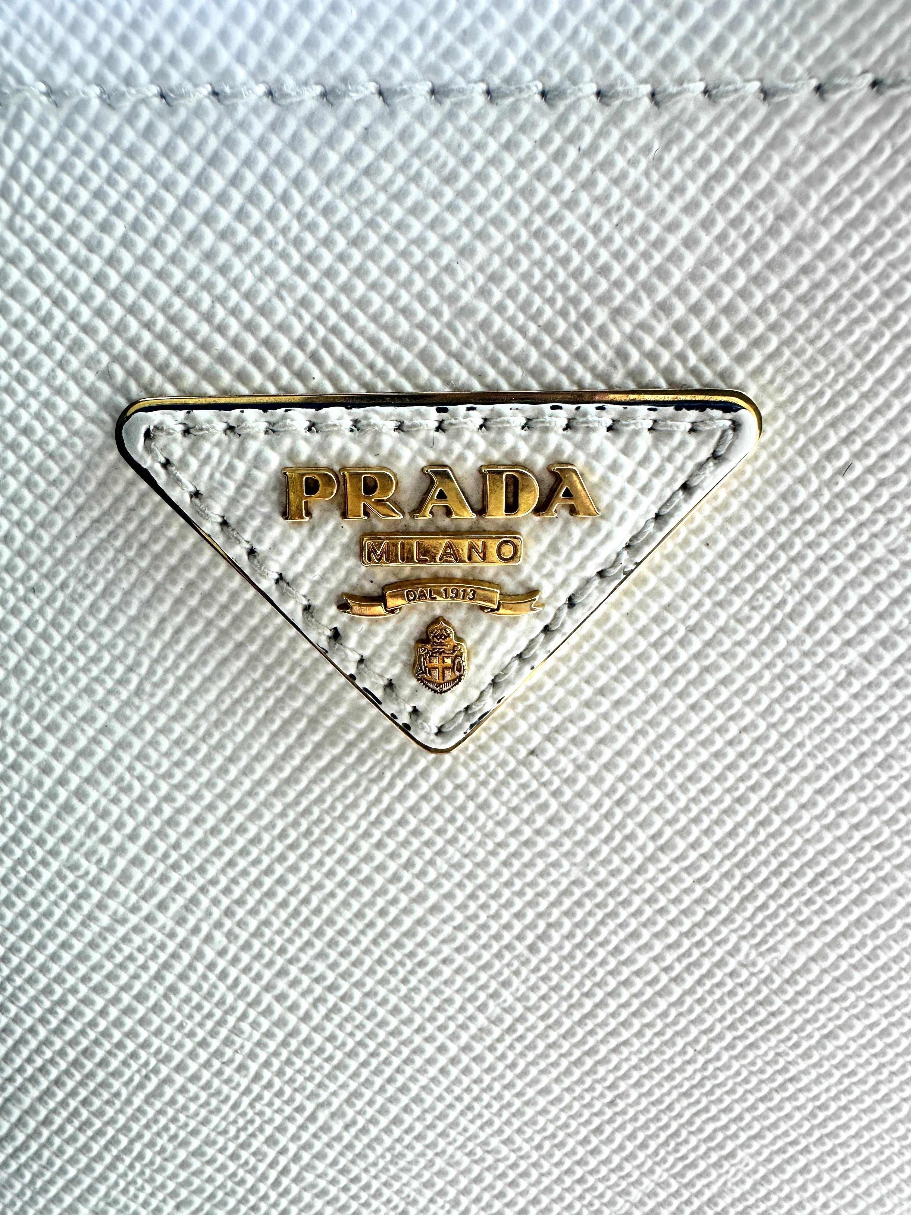 Prada Panier small top-handle bucket bag PR172