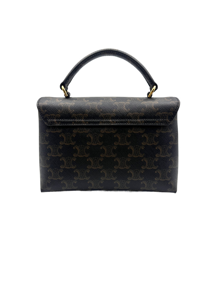 Celine Triomphe Canvas Shoulder Bag CEA