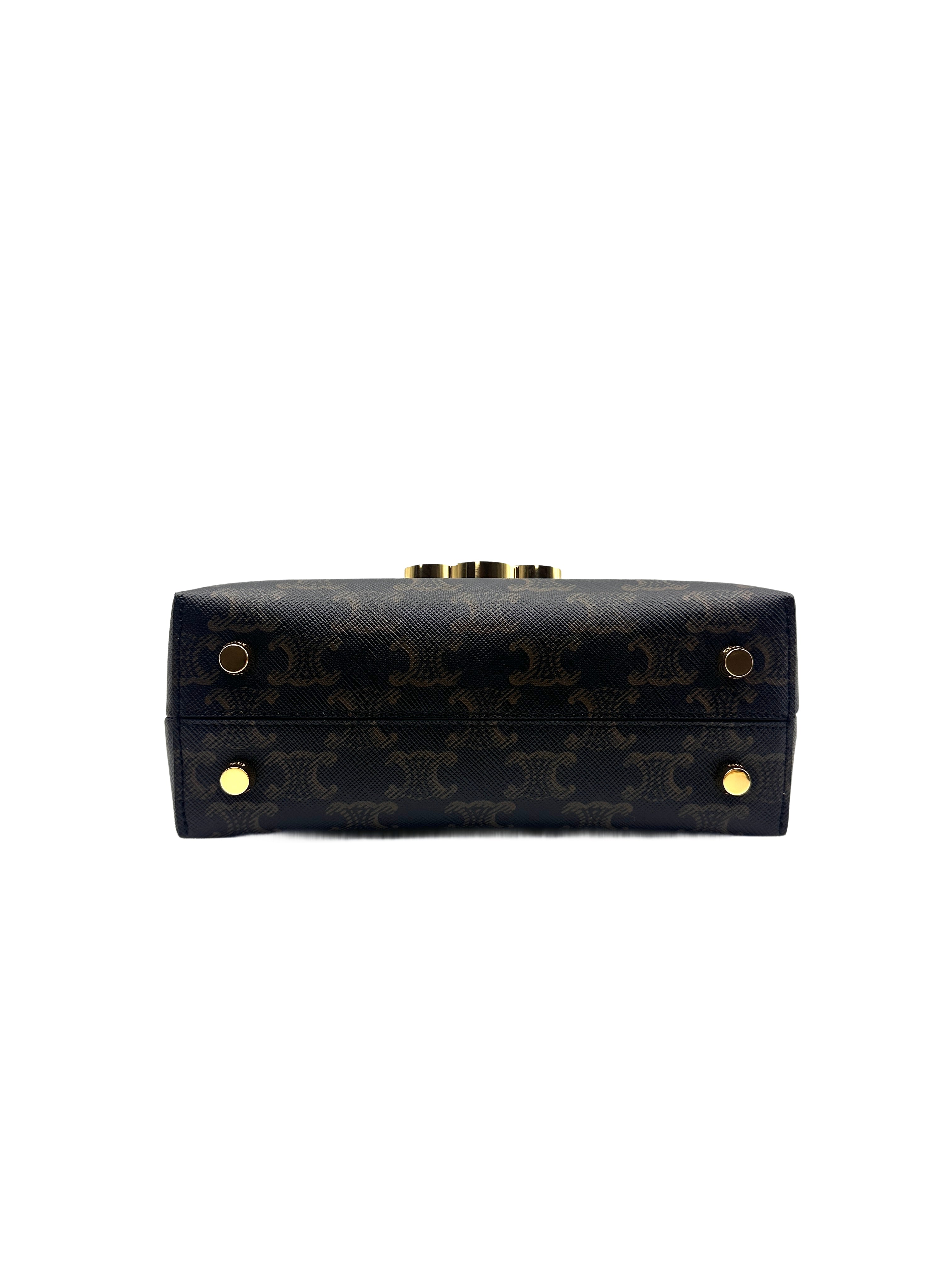 Celine Triomphe Canvas Shoulder Bag CEA