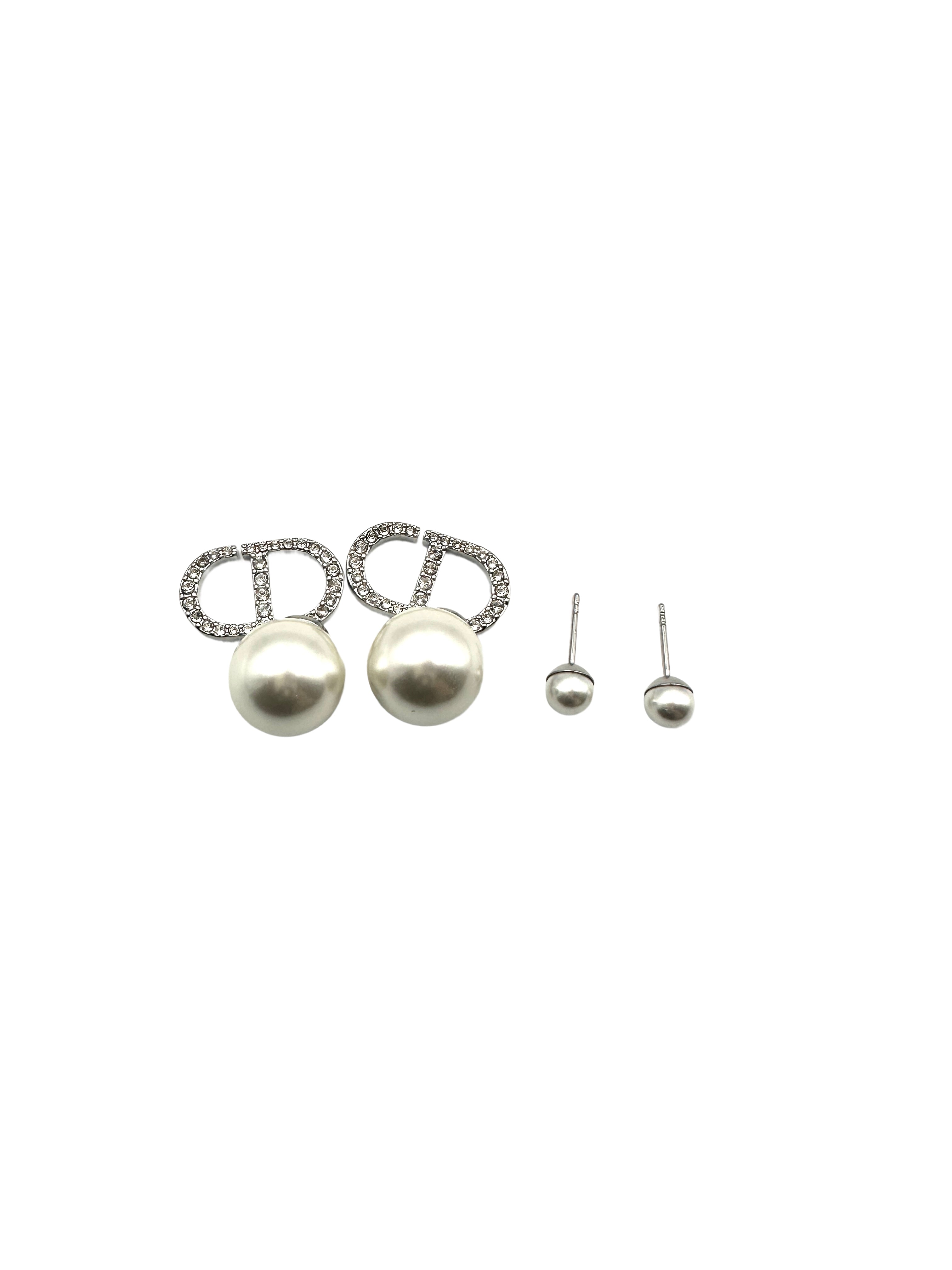 Dior Tribal Earrings Silver in Metal DOJE02