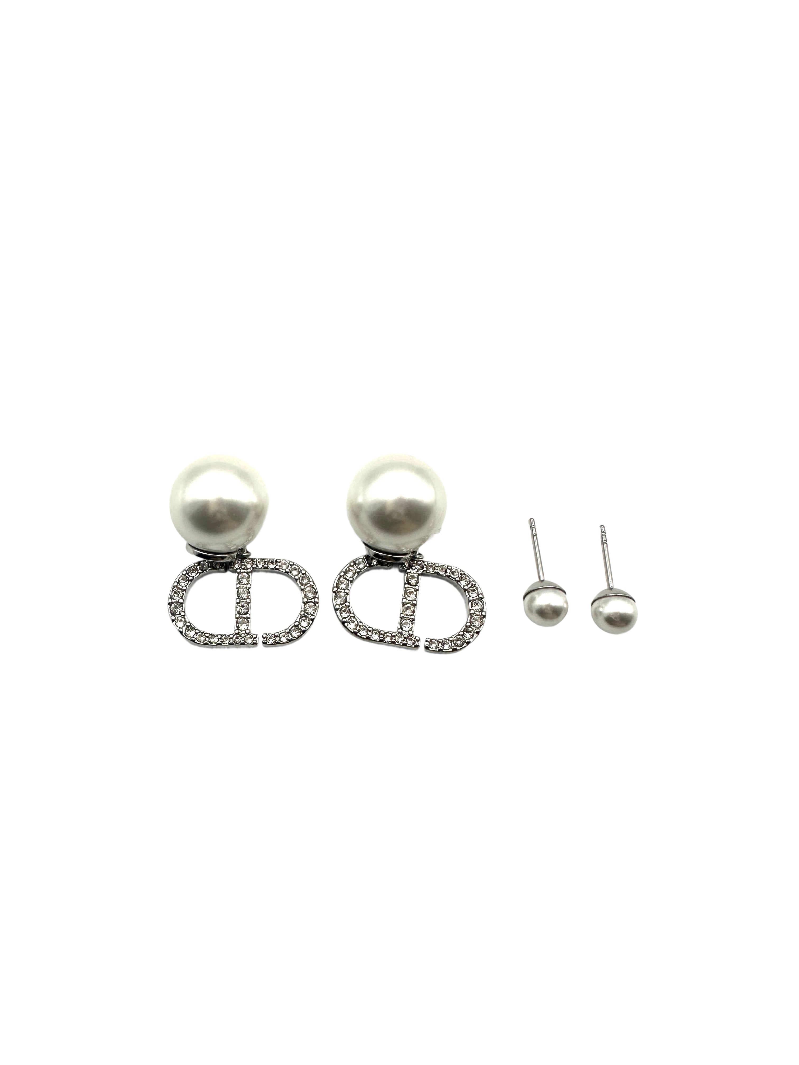 Dior Tribal Earrings Silver in Metal DOJE02