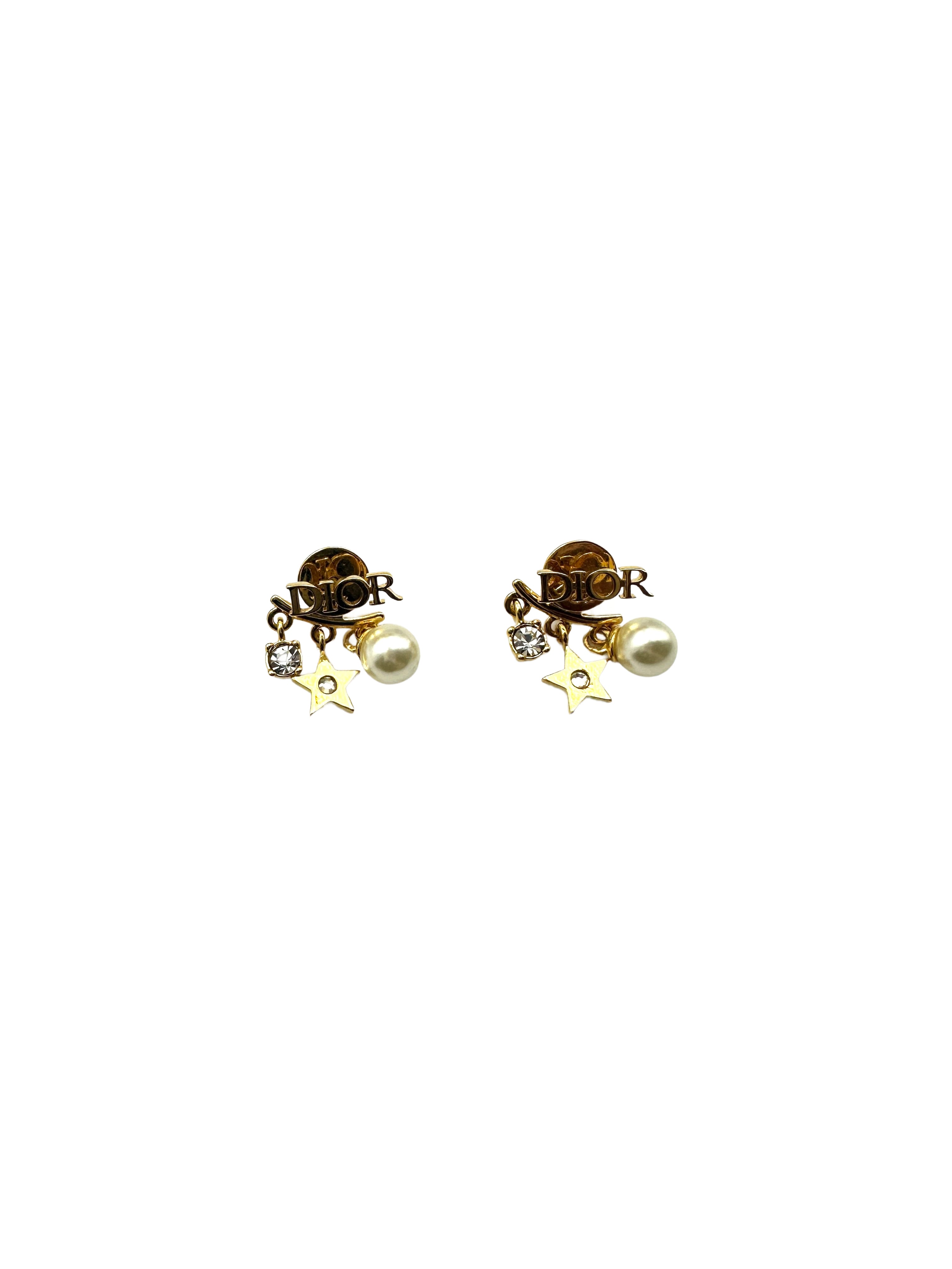Dior Earrings for Women Revolution GP*Resin Pearl DOJE08