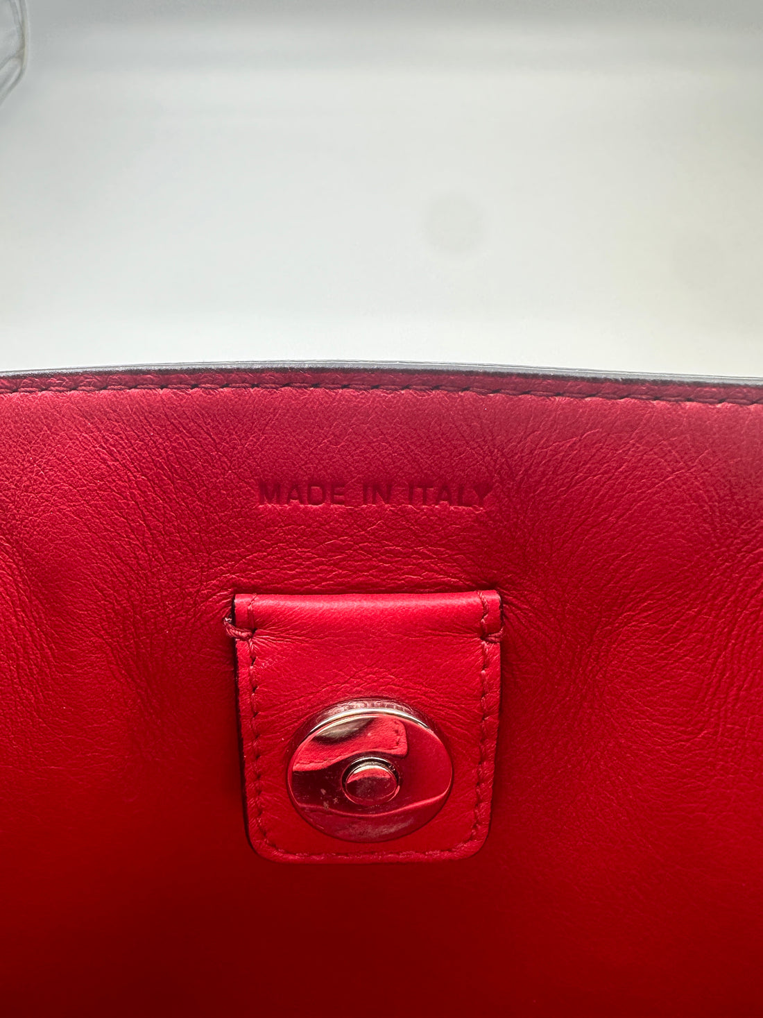 Dior Diorissimo VIP Light Blue and Red Tote Bag DR344
