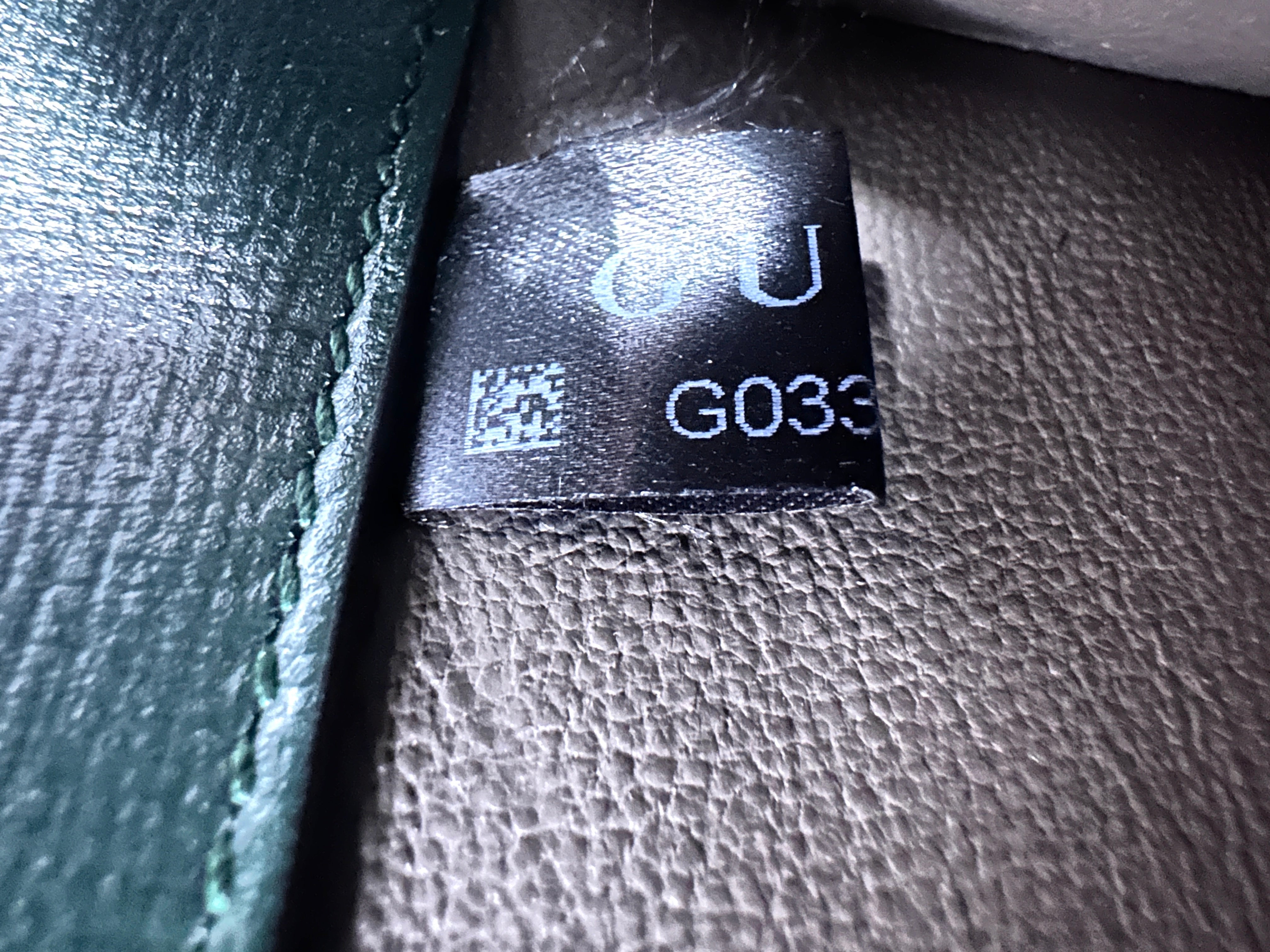 Gucci 1969 Series Cowhide Saddle Bag, Dark Green GG607