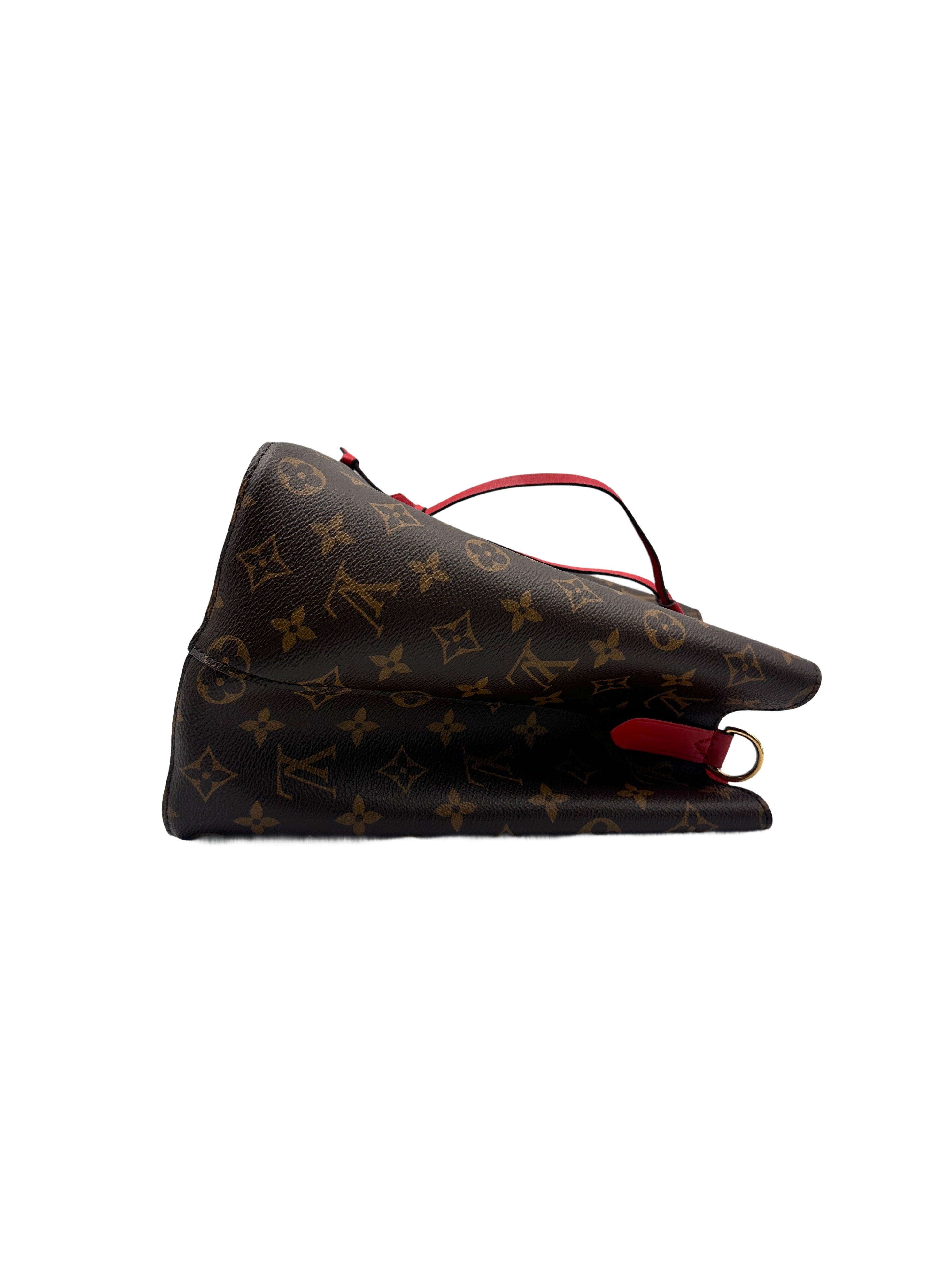 Louis Vuitton Neo Noé Monogram Red Bucket Bag LV1394