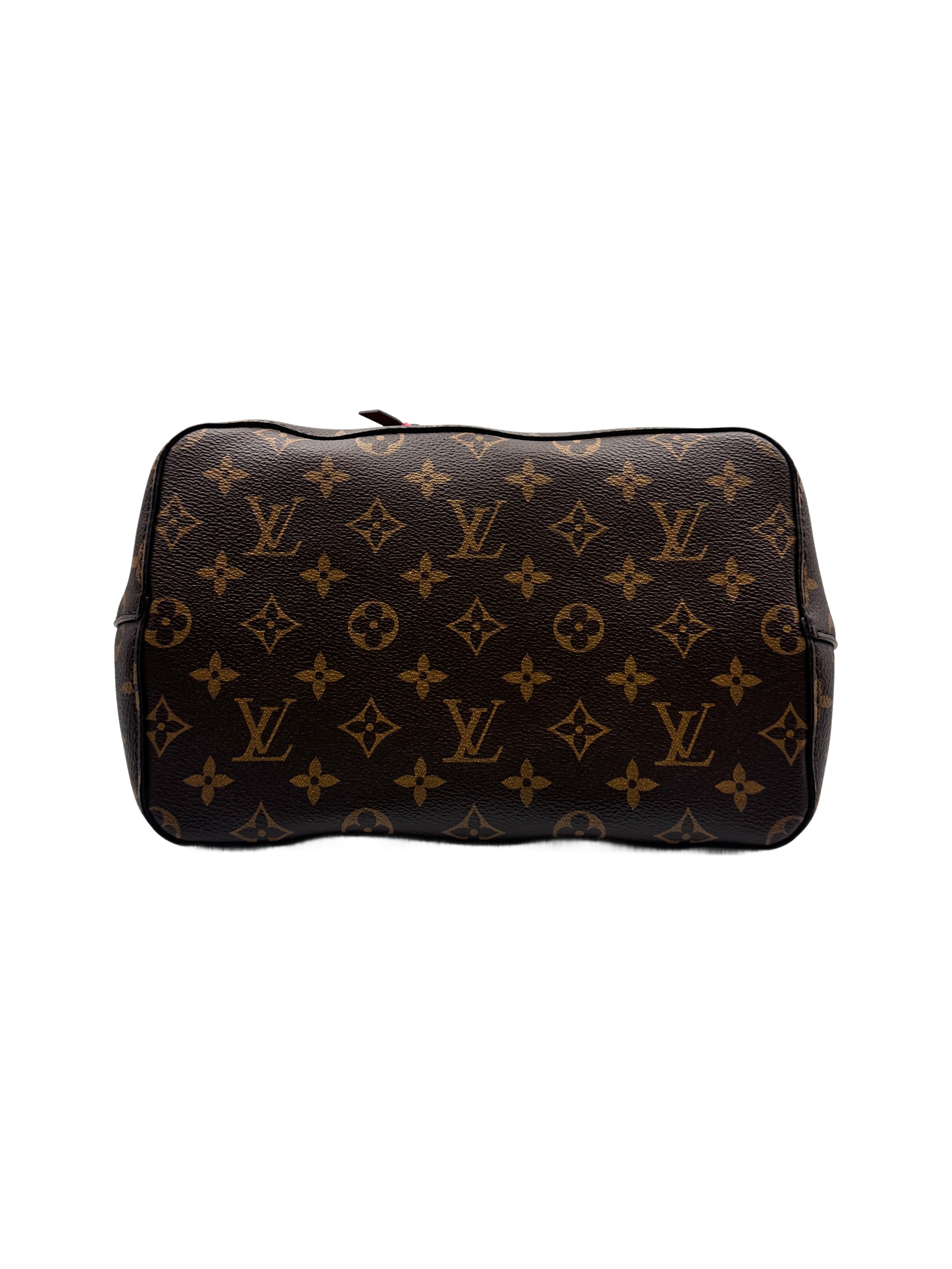 Louis Vuitton Neo Noé Monogram Red Bucket Bag LV1394