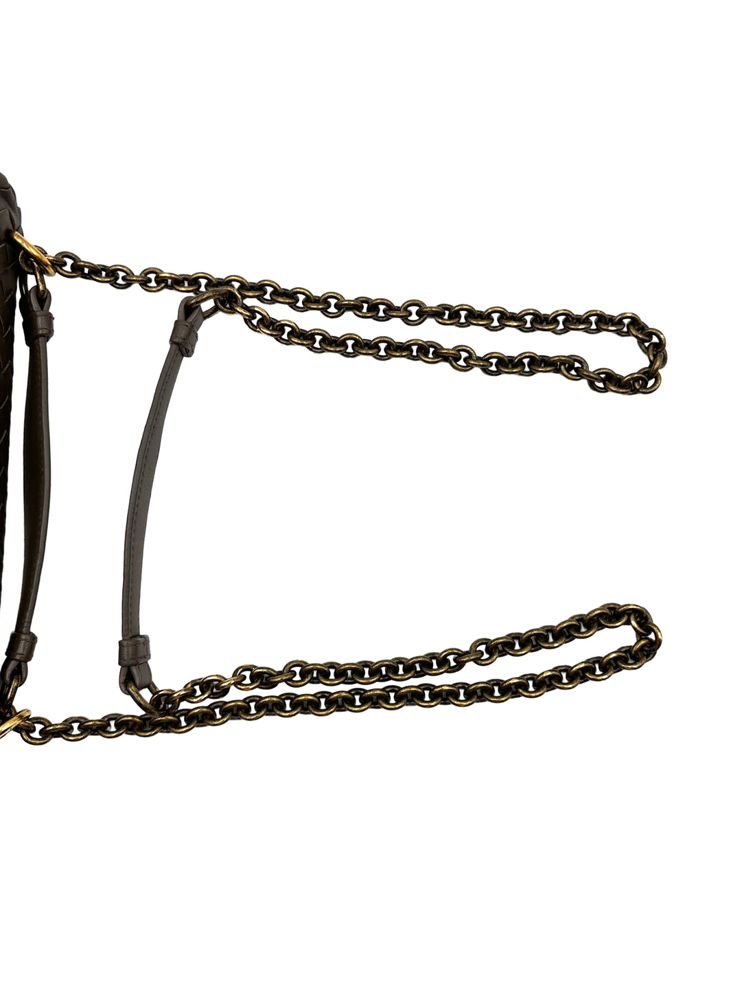 BV Bottega Veneta Olympia Knit Bag in Elephant Gray BV82