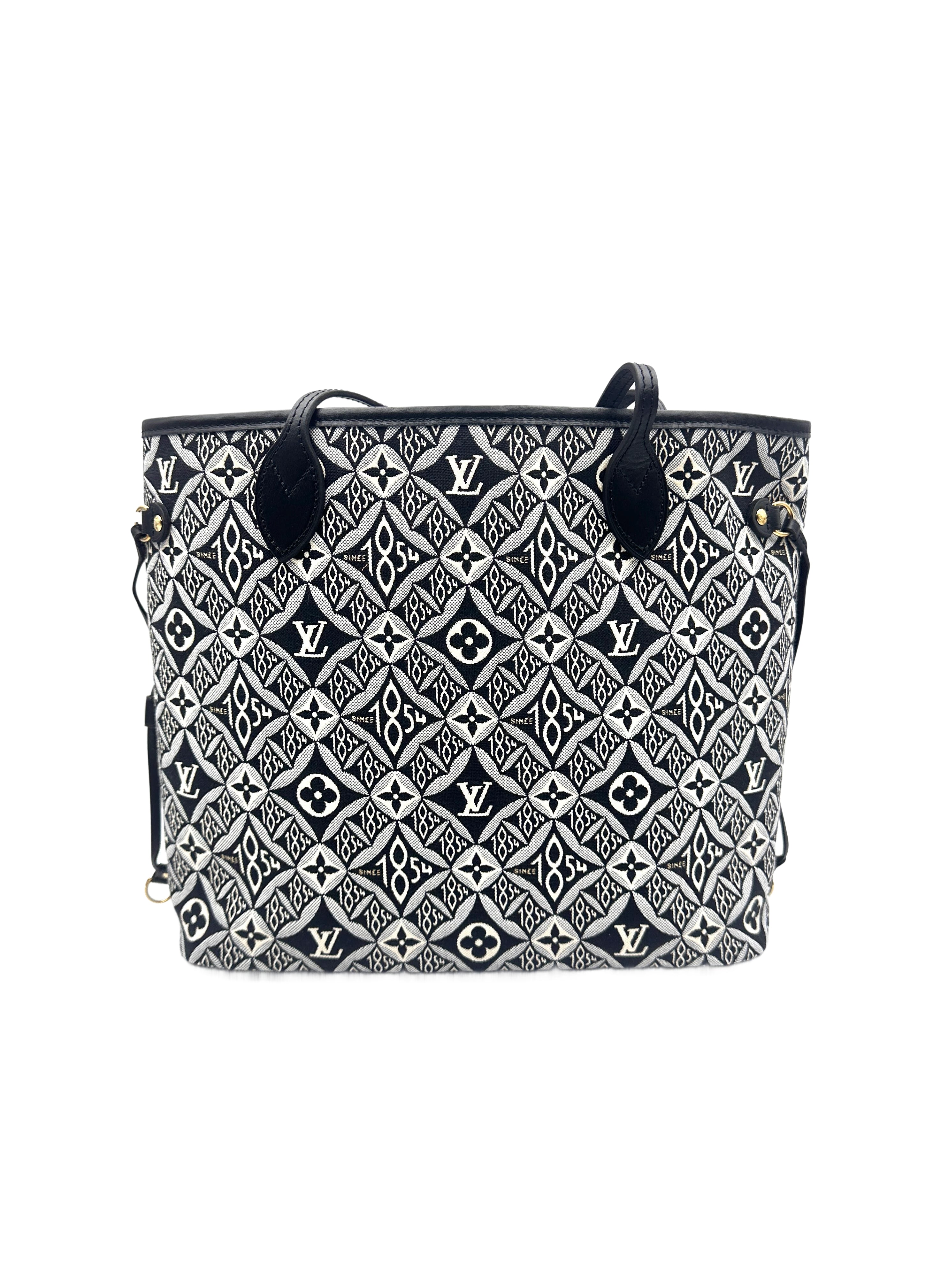 Louis Vuitton Neverfull Medium NF Tote Bag with Detachable Pouch LV1407