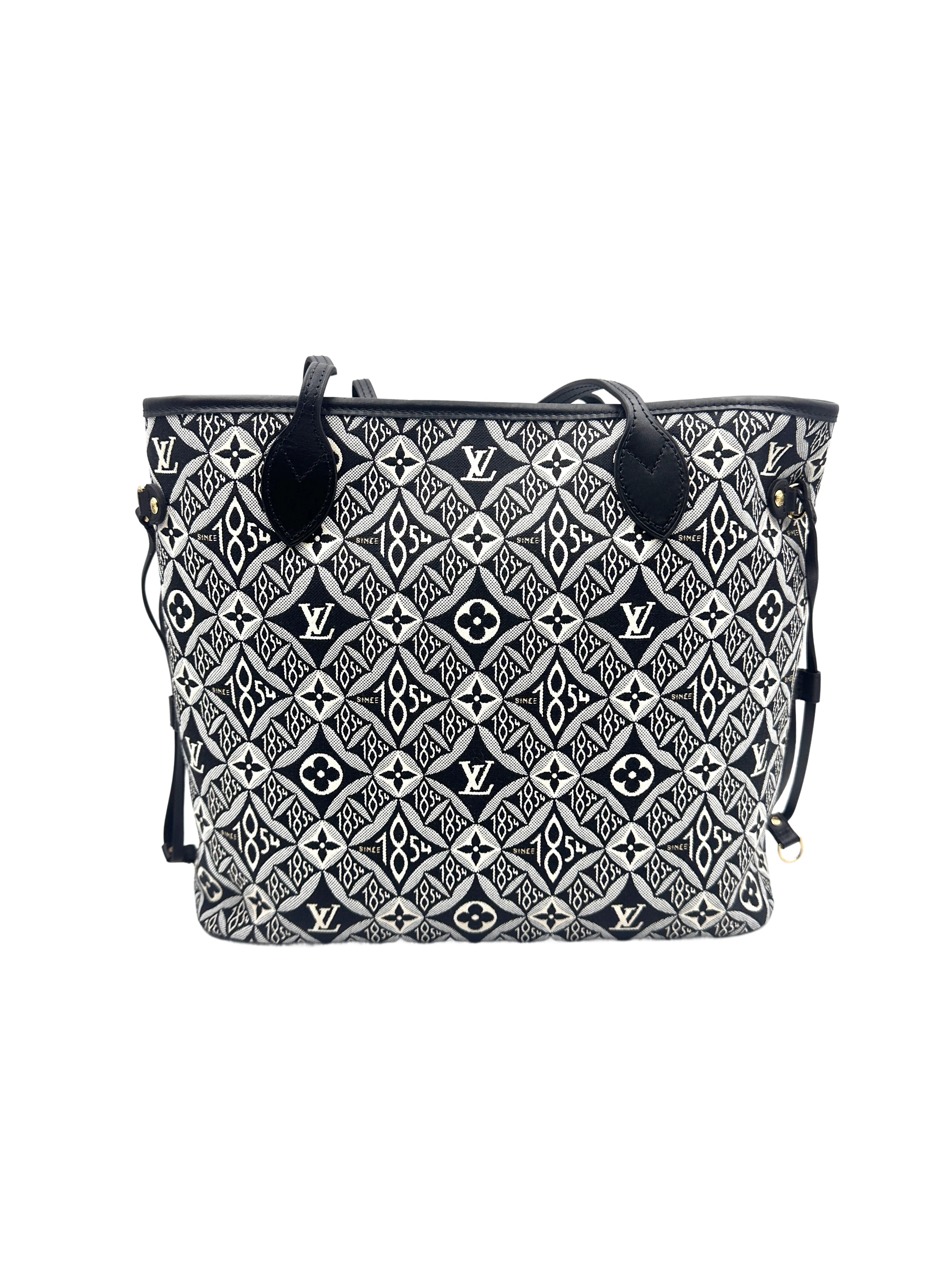 Louis Vuitton Neverfull Medium NF Tote Bag with Detachable Pouch LV1407