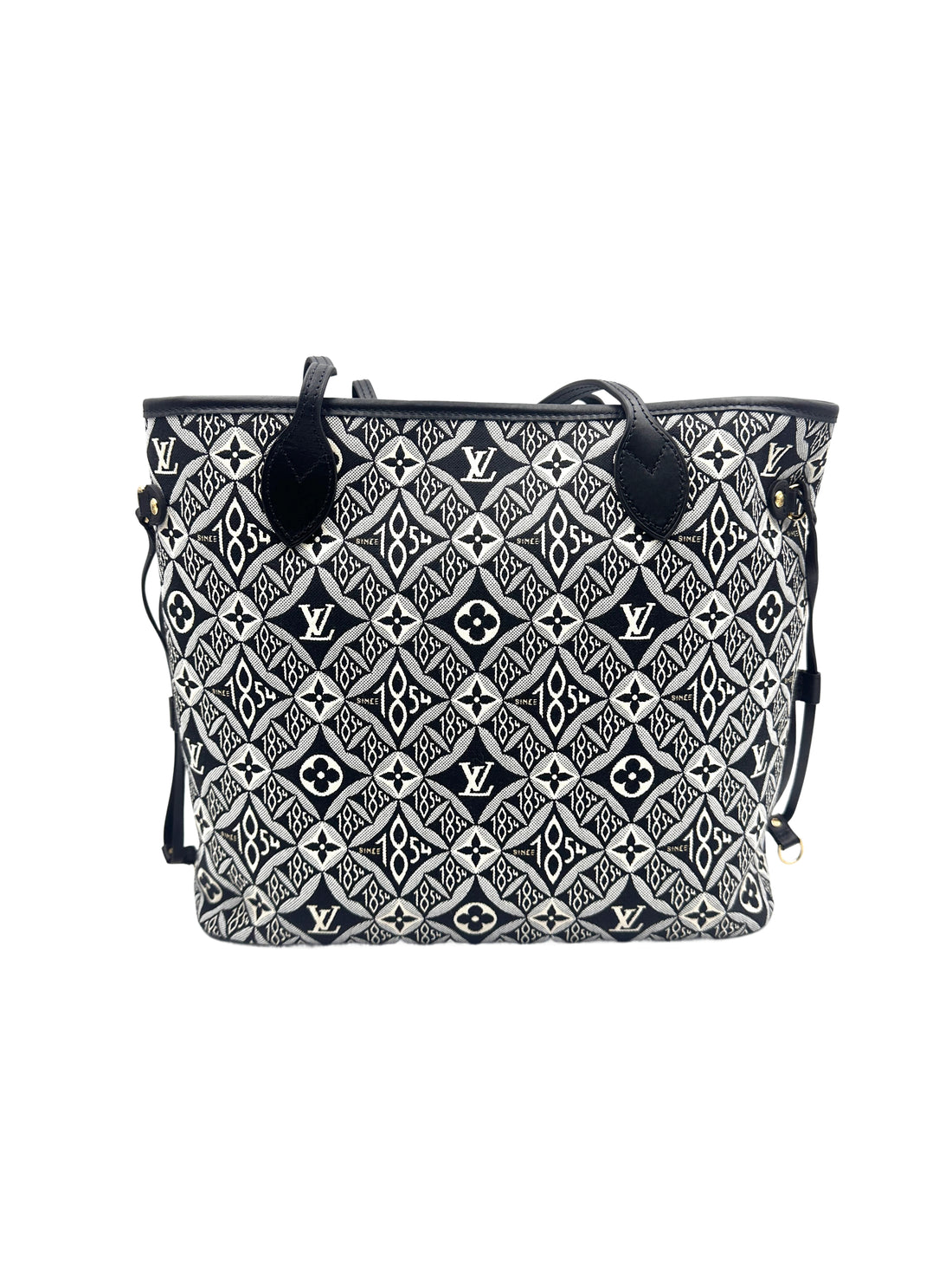 Louis Vuitton Neverfull Medium NF Tote Bag with Detachable Pouch LV1407