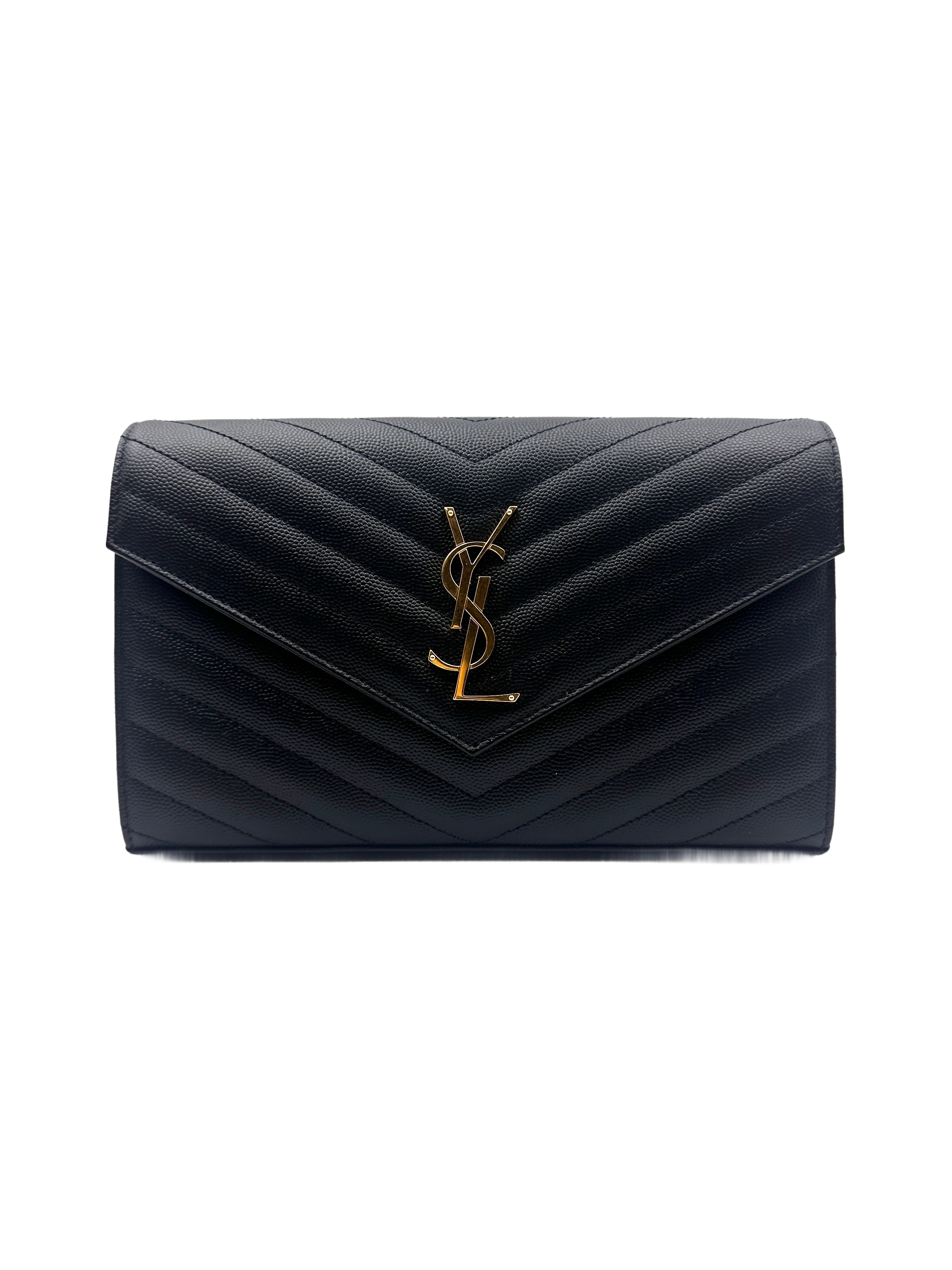 Saint Laurent Cassandre Envelope Crossbody Bag SLKT