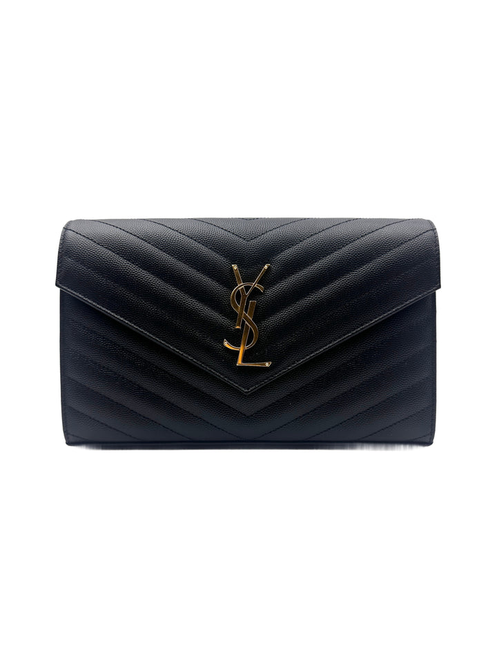 Saint Laurent Cassandre Envelope Crossbody Bag SLKT