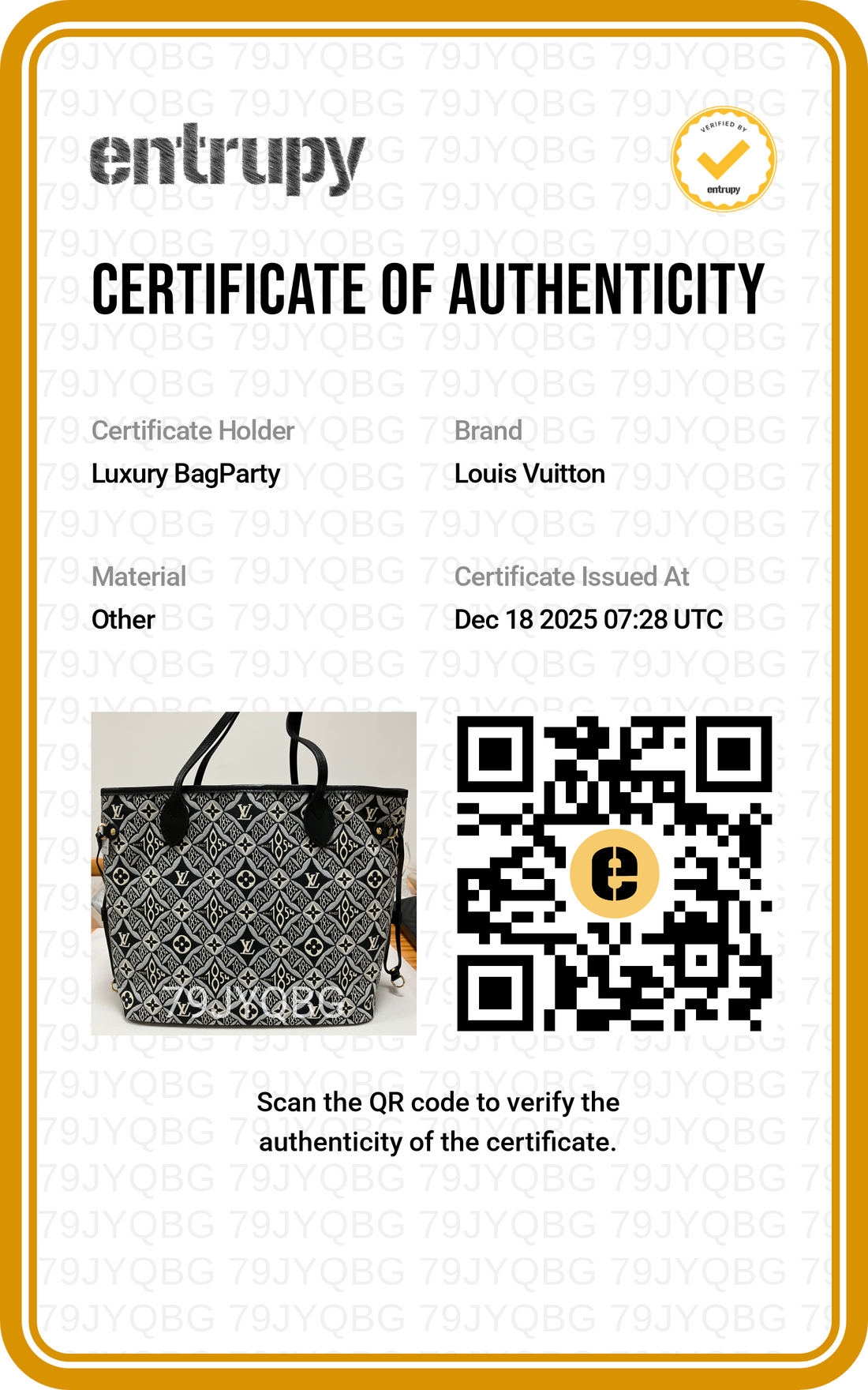 Louis Vuitton Neverfull Medium NF Tote Bag with Detachable Pouch LV1407