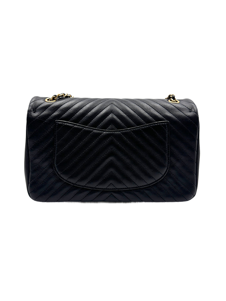 Chanel Classic Flap (CF) Shoulder/Crossbody Bag  Black(25***25) CC908