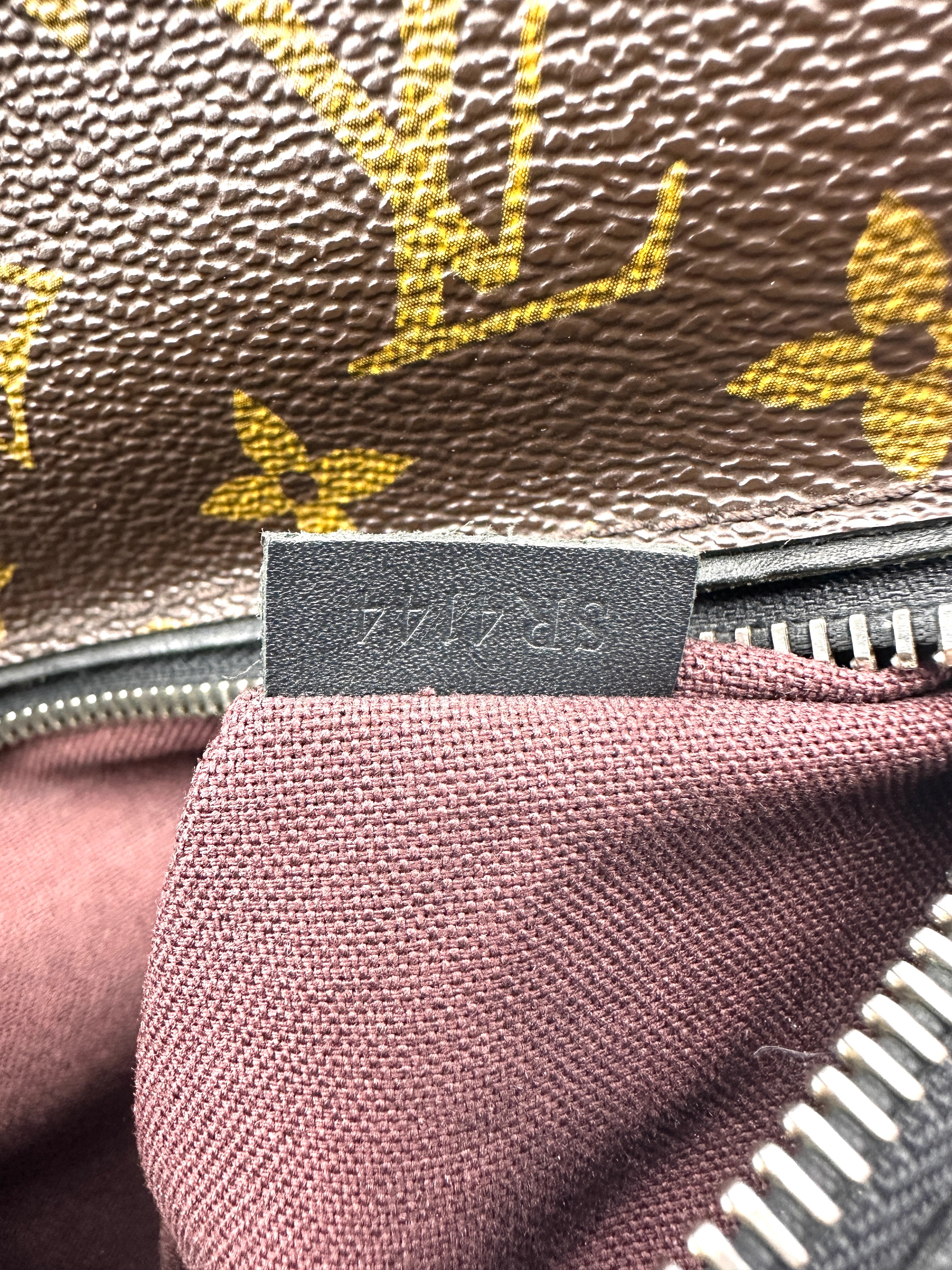 Louis Vuitton Palk Monogram Black Backpack LV1413
