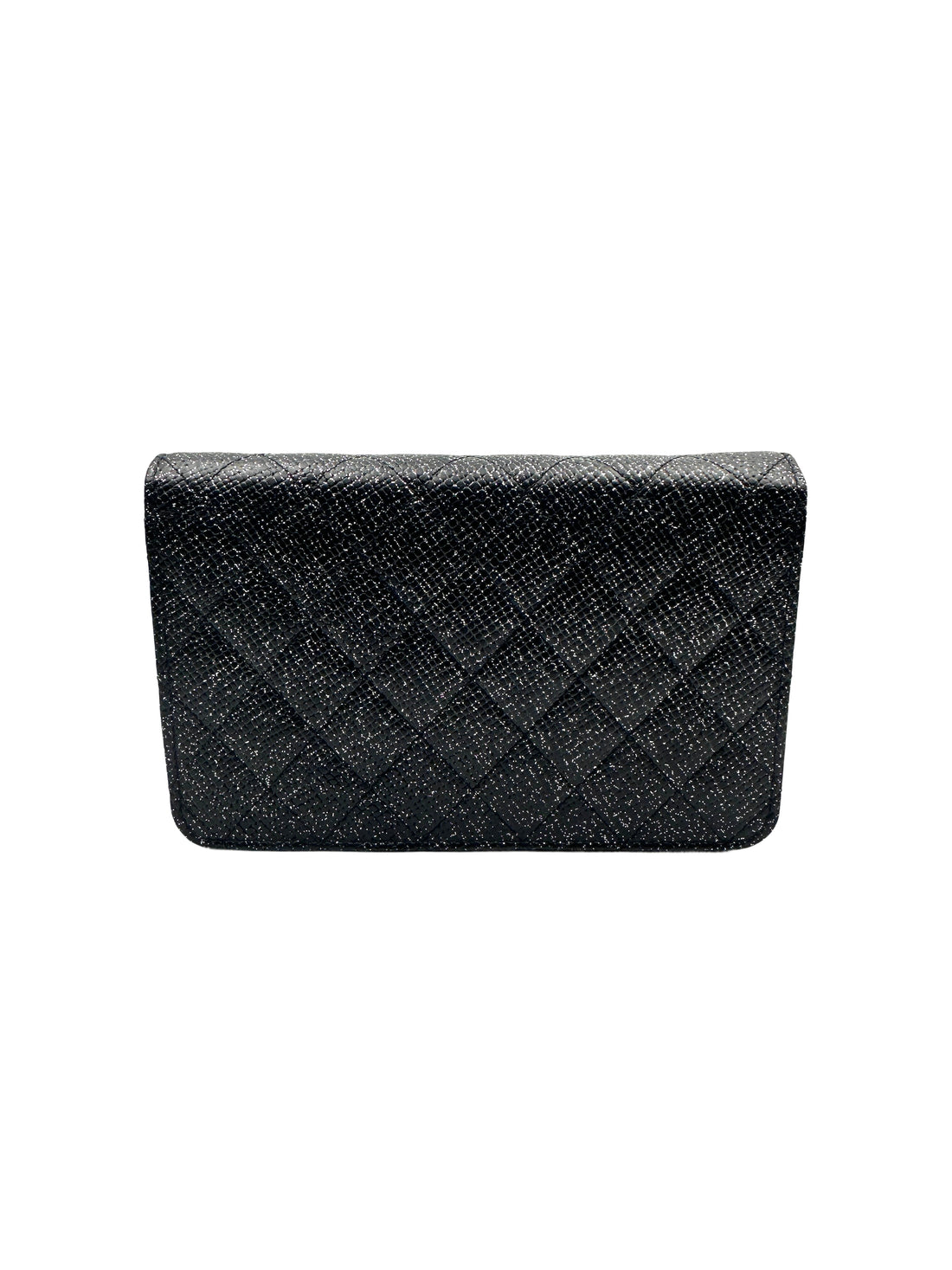 Chanel Micro-Shimmer Pearl Starry Sky Caviar Grain Calfskin WOC Chain Bag (18***66) CC924