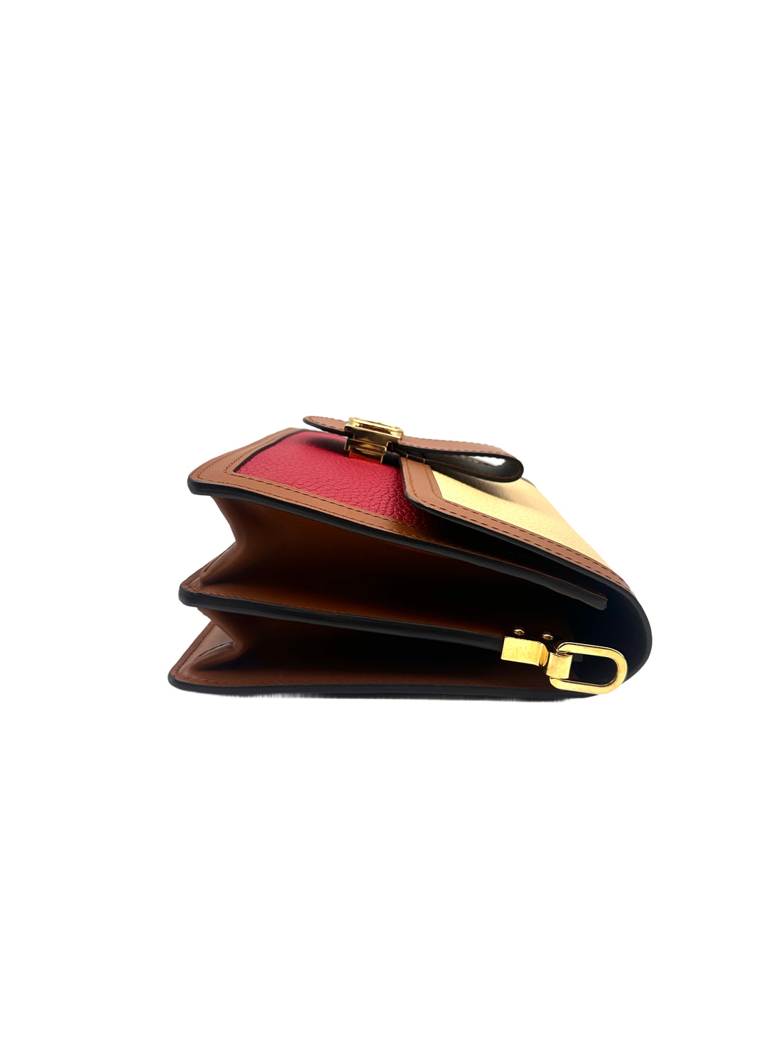 LV Full-Leather Two-Tone Medium Daphne Messenger Bag LV1418
