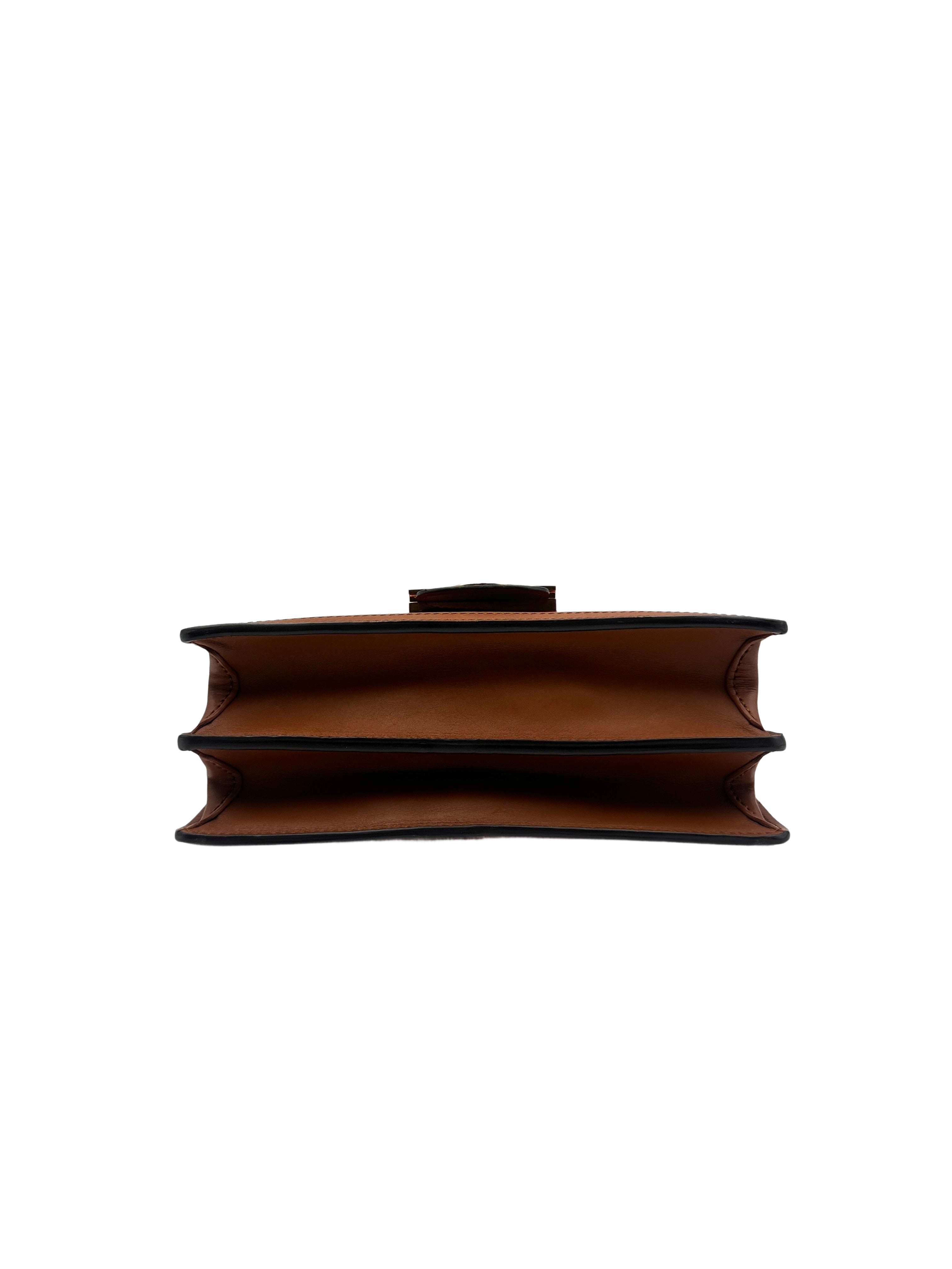 LV Full-Leather Two-Tone Medium Daphne Messenger Bag LV1418