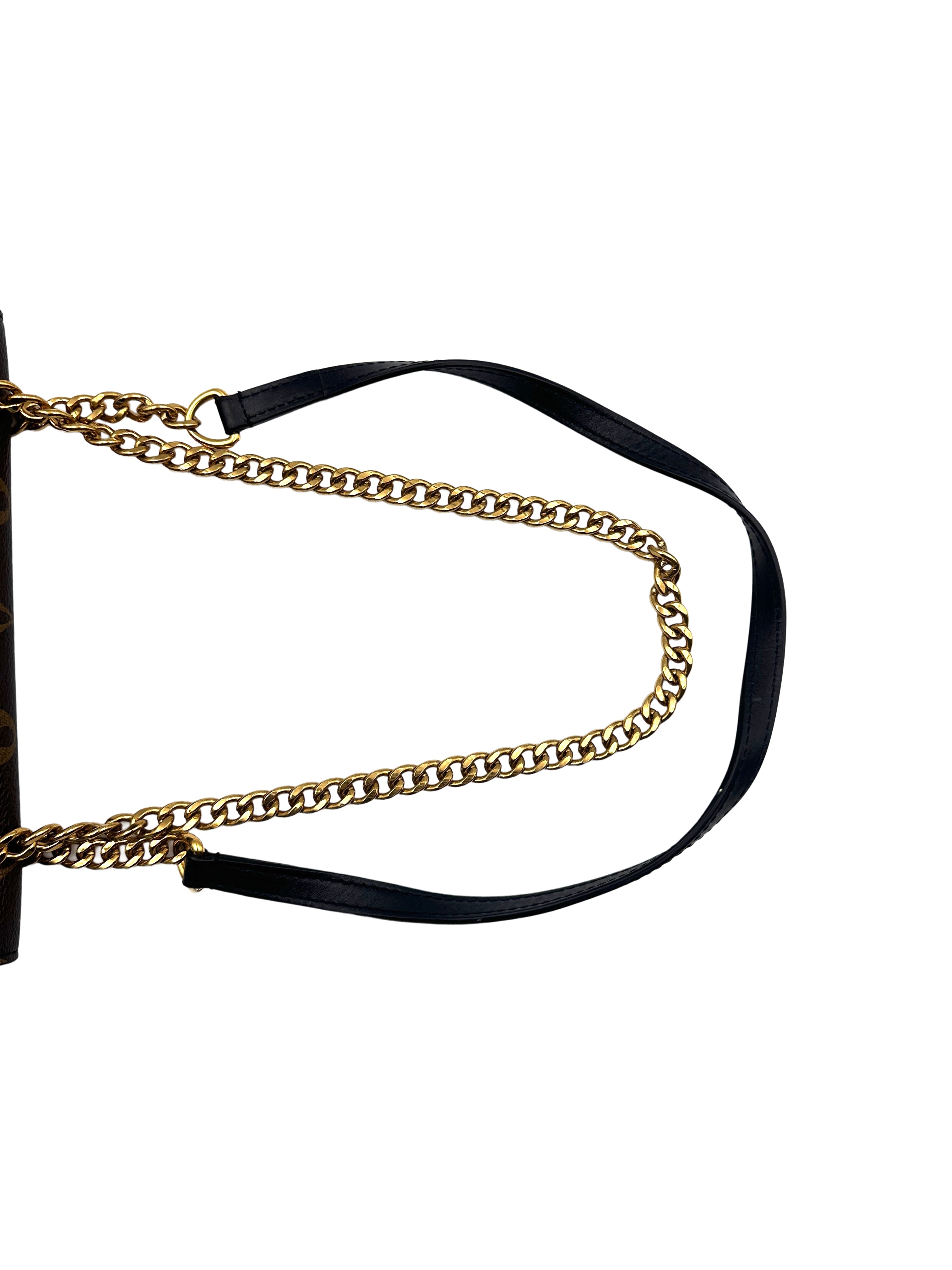 Louis Vuitton Vintage Passy Monogram Chain Bag LV1419