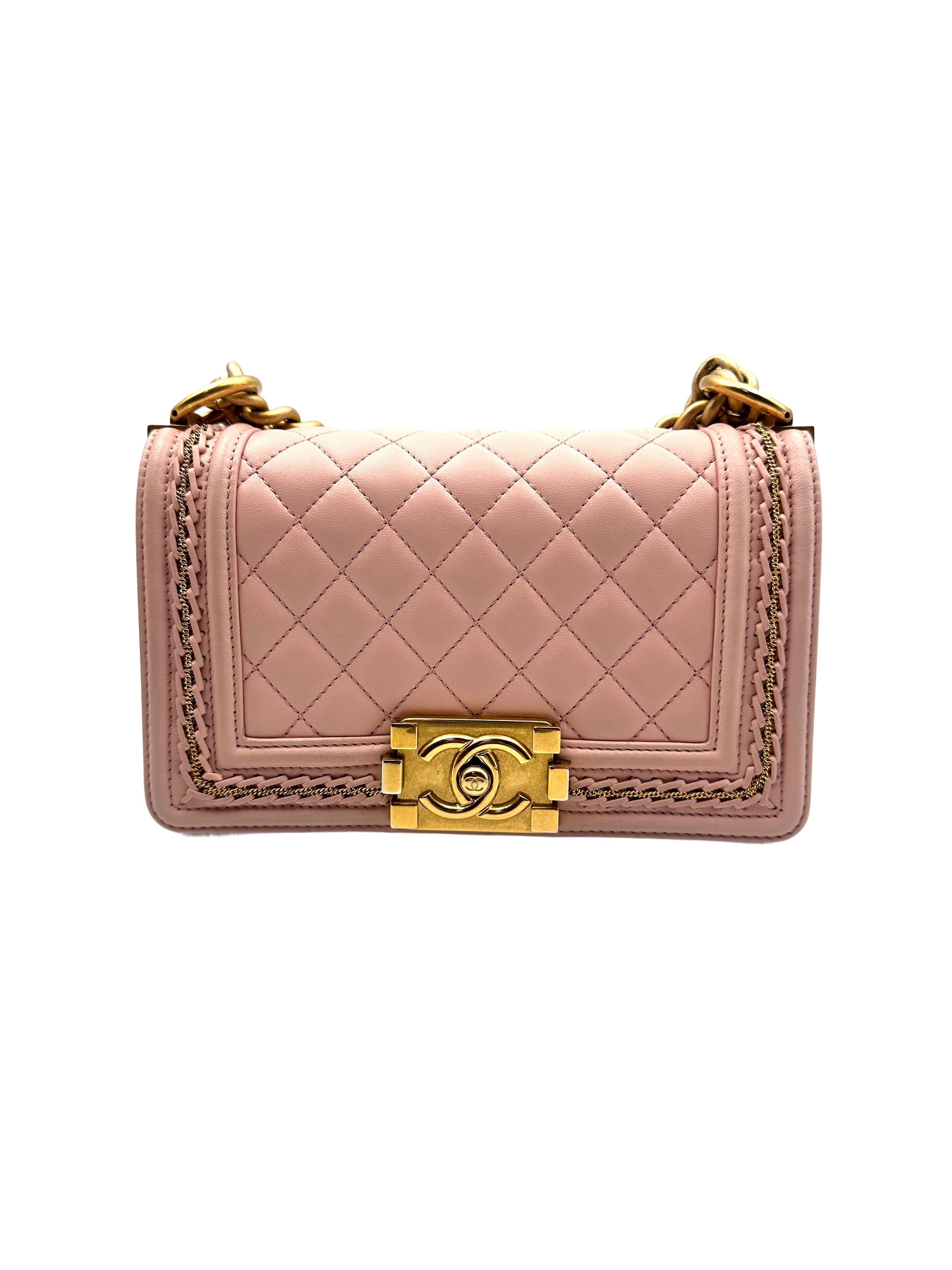 Chanel Lambskin Small LeBoy Bag Pink(24***62) CC918
