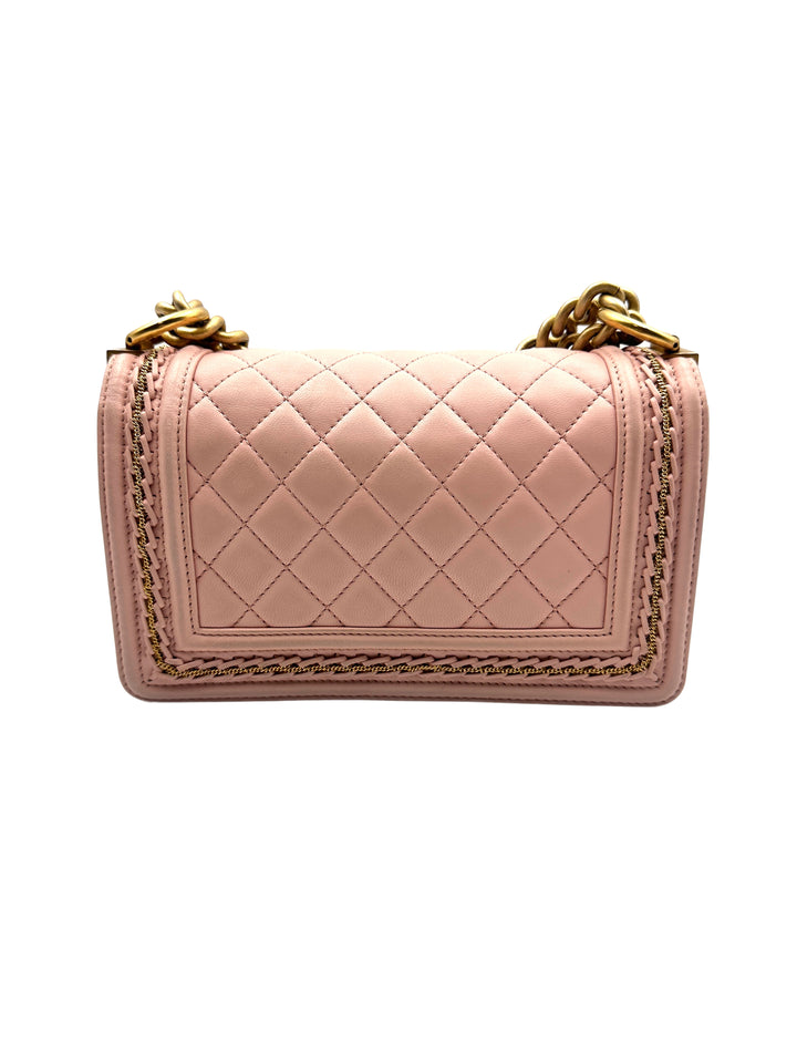 Chanel Lambskin Small LeBoy Bag Pink(24***62) CC918