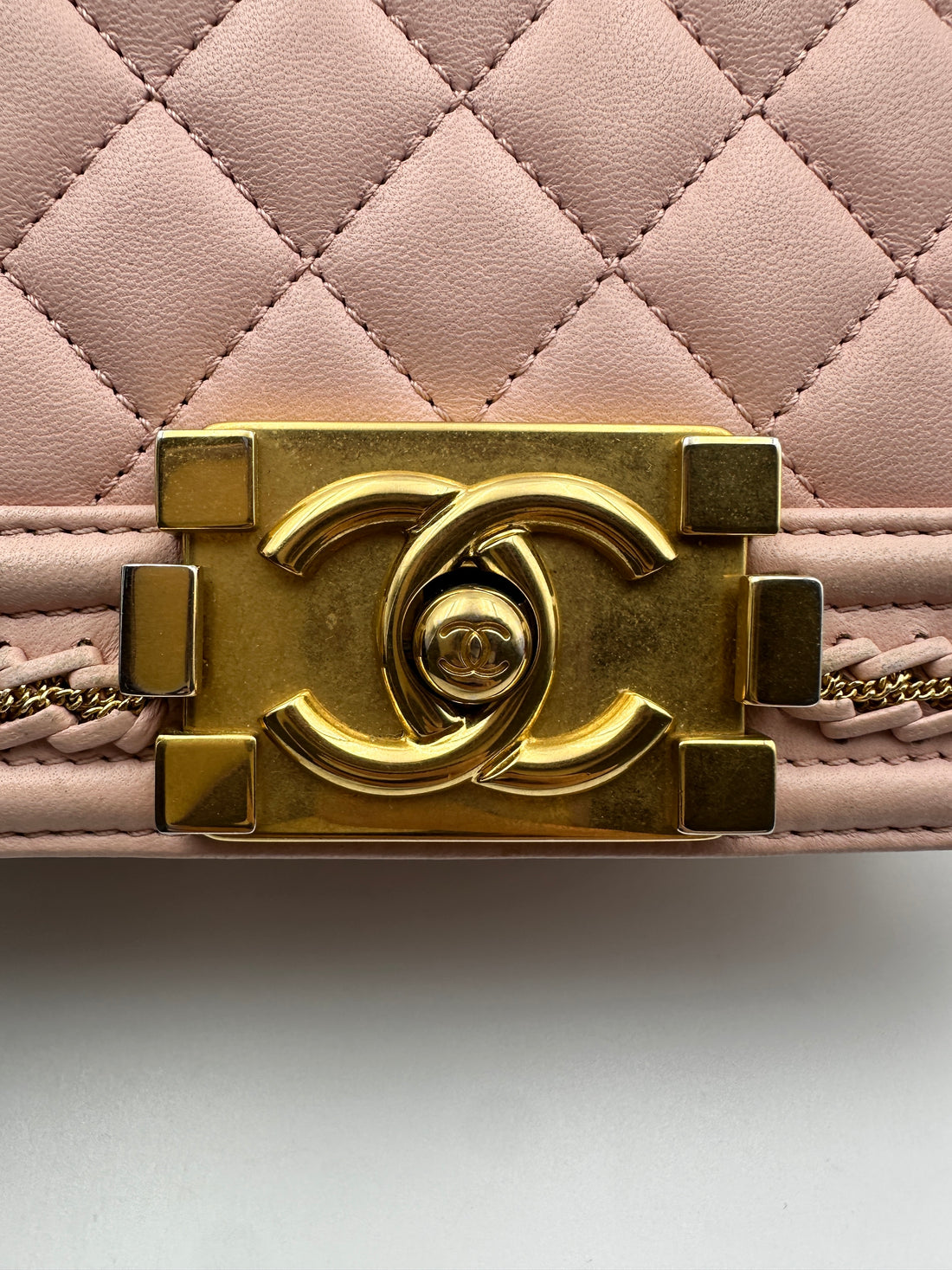 Chanel Lambskin Small LeBoy Bag Pink(24***62) CC918