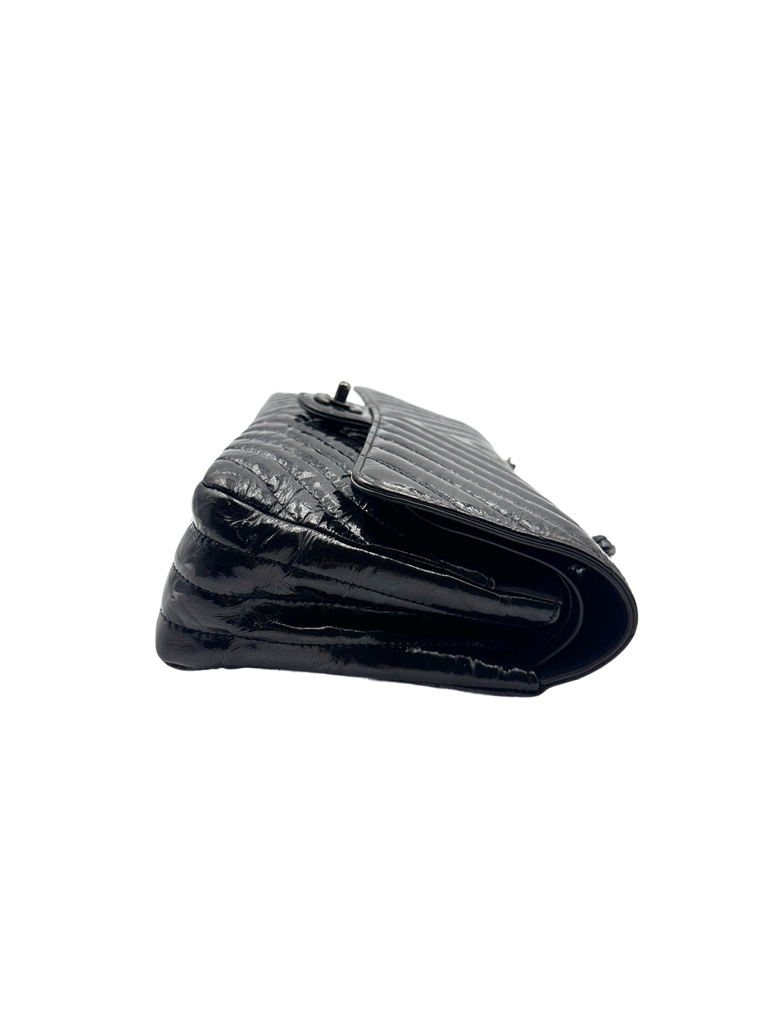 Chanel CF So Black V-Stitch Cowhide Bag (25***17) CC923