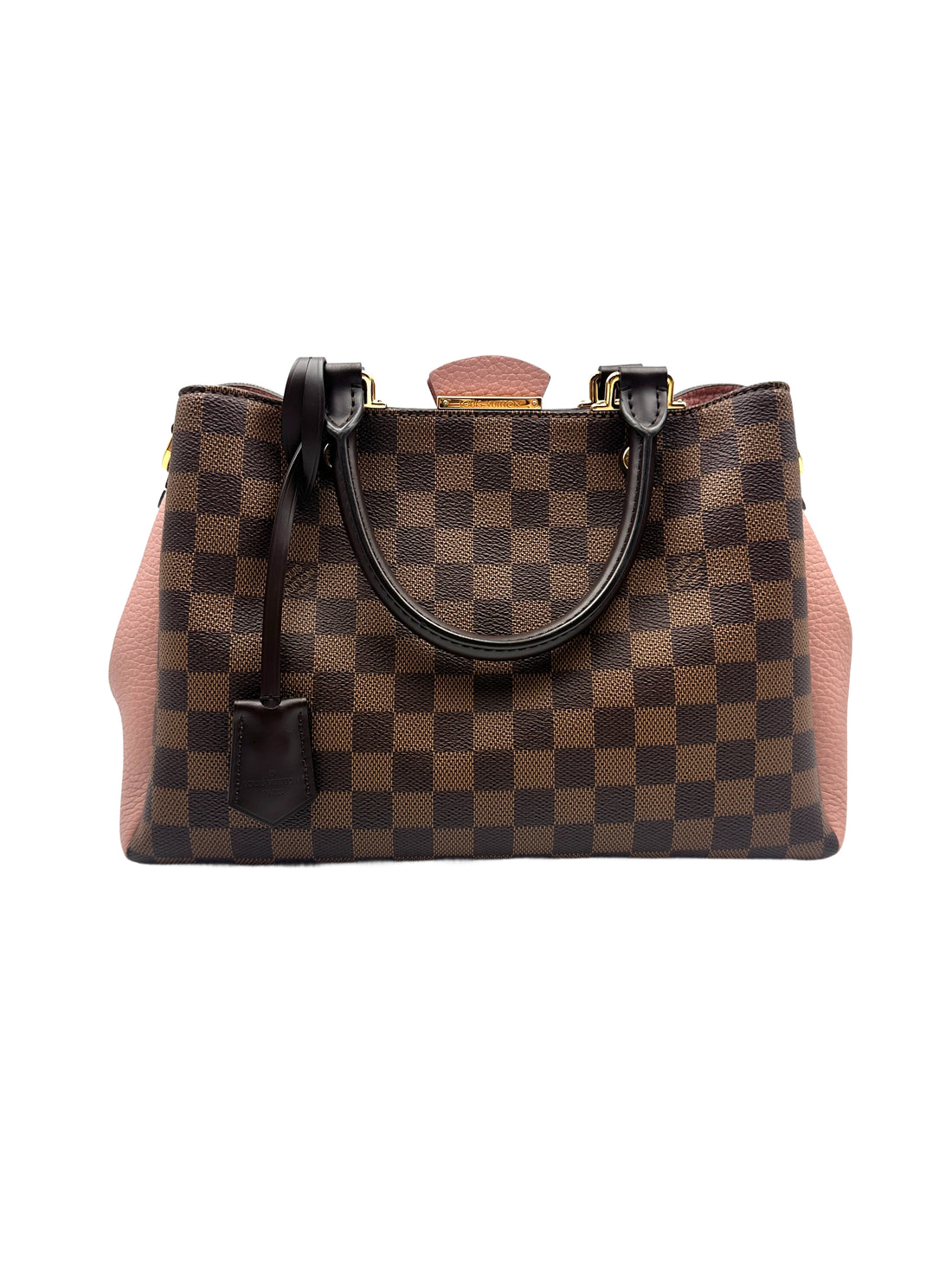 Louis Vuitton Brittany Normandy Check Handbag  Pink LV1422