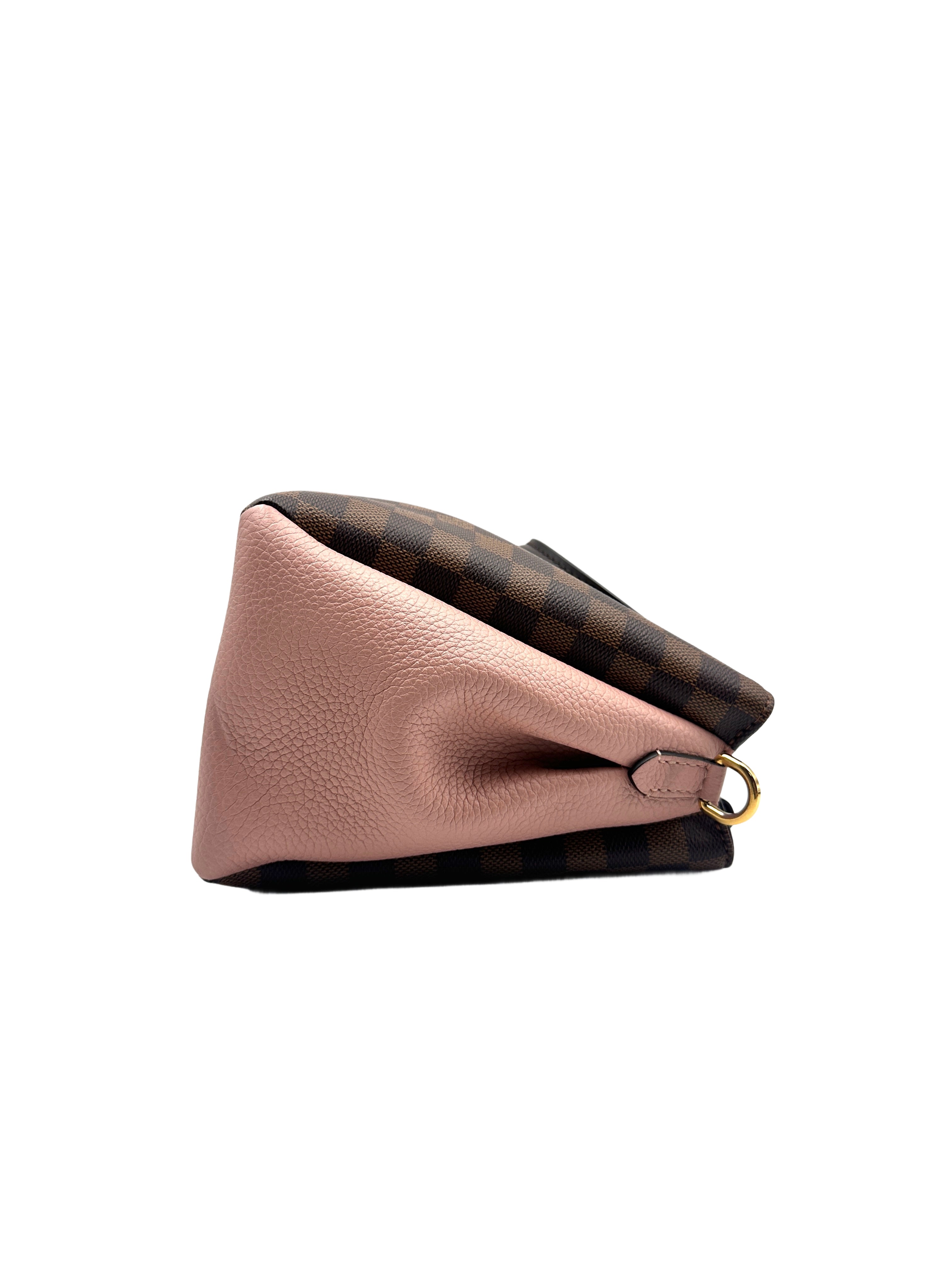Louis Vuitton Brittany Normandy Check Handbag  Pink LV1422