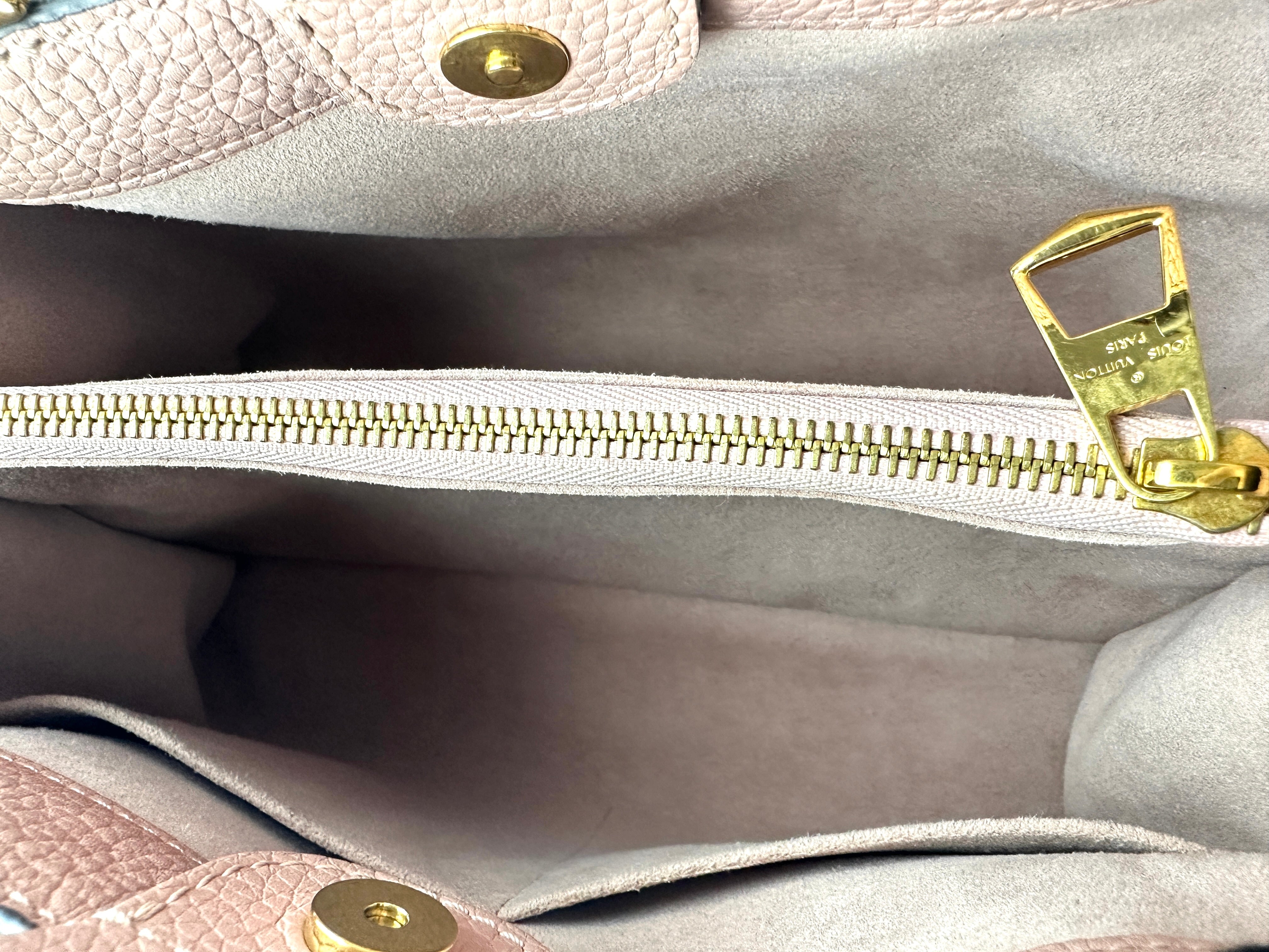 Louis Vuitton Brittany Normandy Check Handbag  Pink LV1422