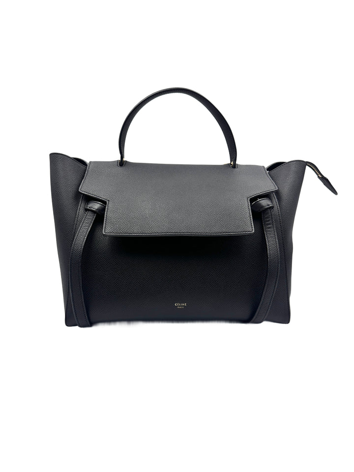 Celine Catfish Bag Medium Black CE129