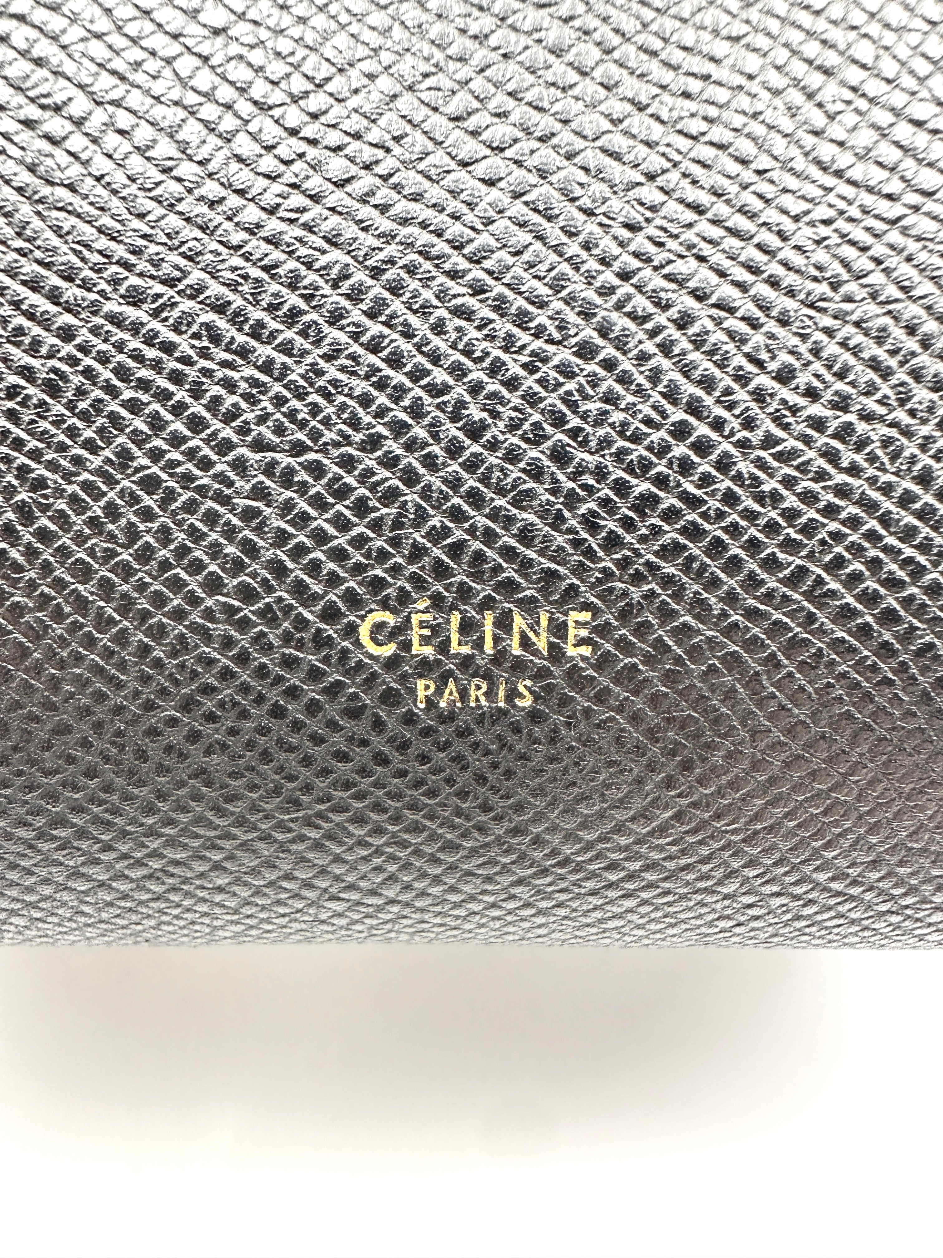Celine Catfish Bag Medium Black CE129