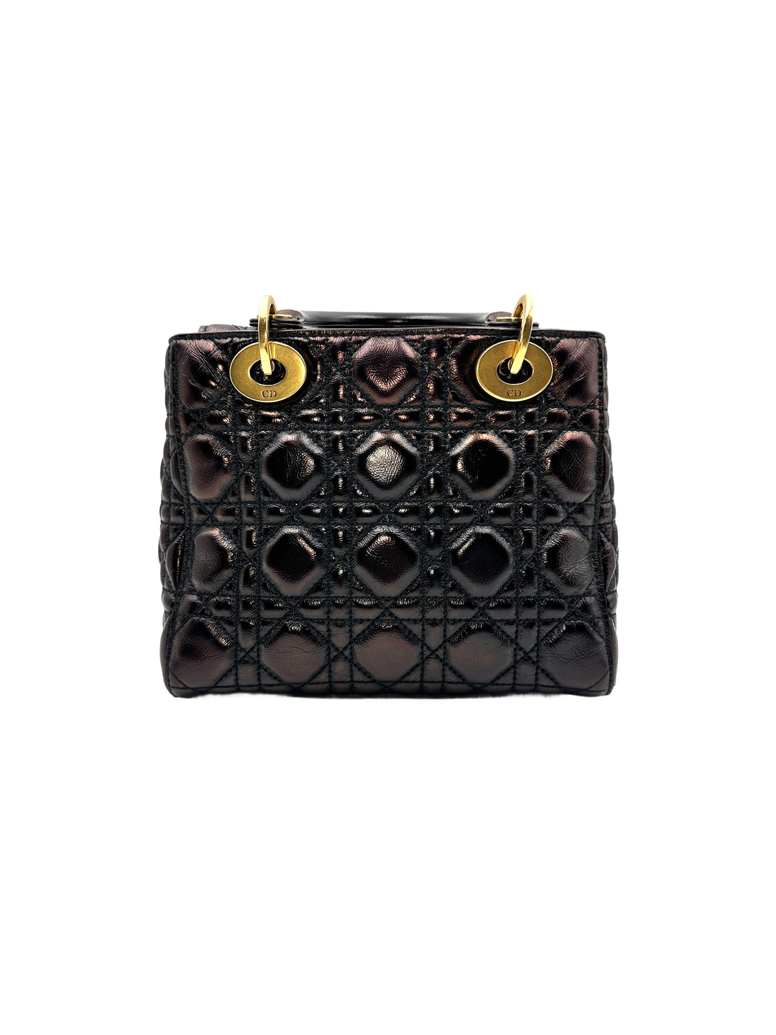 Christian Dior Lady Dior Cannage Handbag Black DR352