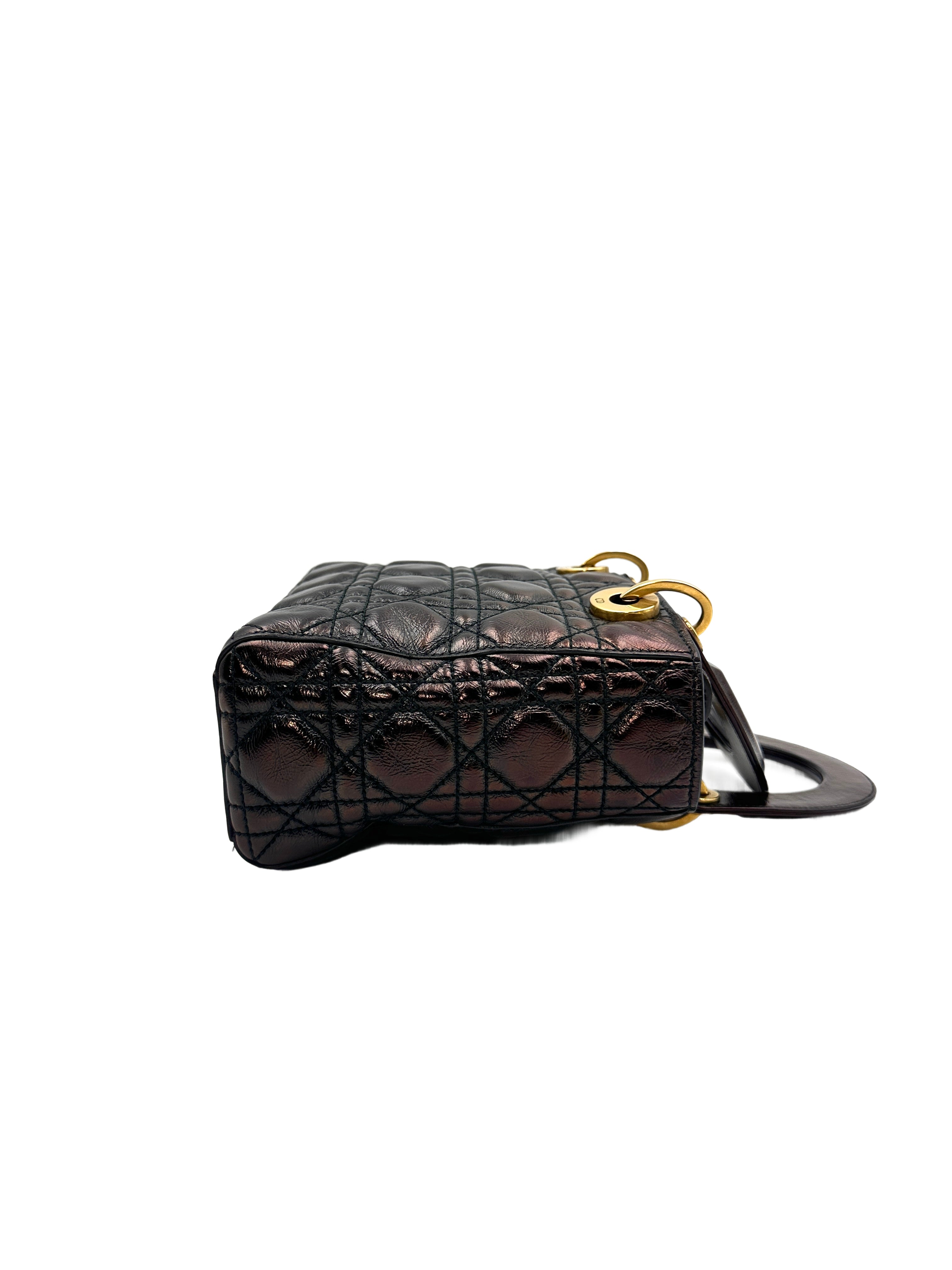 Christian Dior Lady Dior Cannage Handbag Black DR352