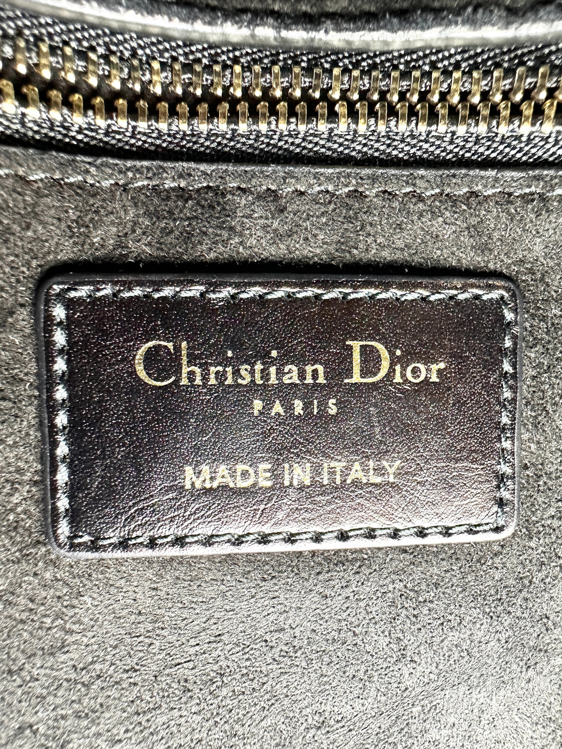 Christian Dior Lady Dior Cannage Handbag Black DR352