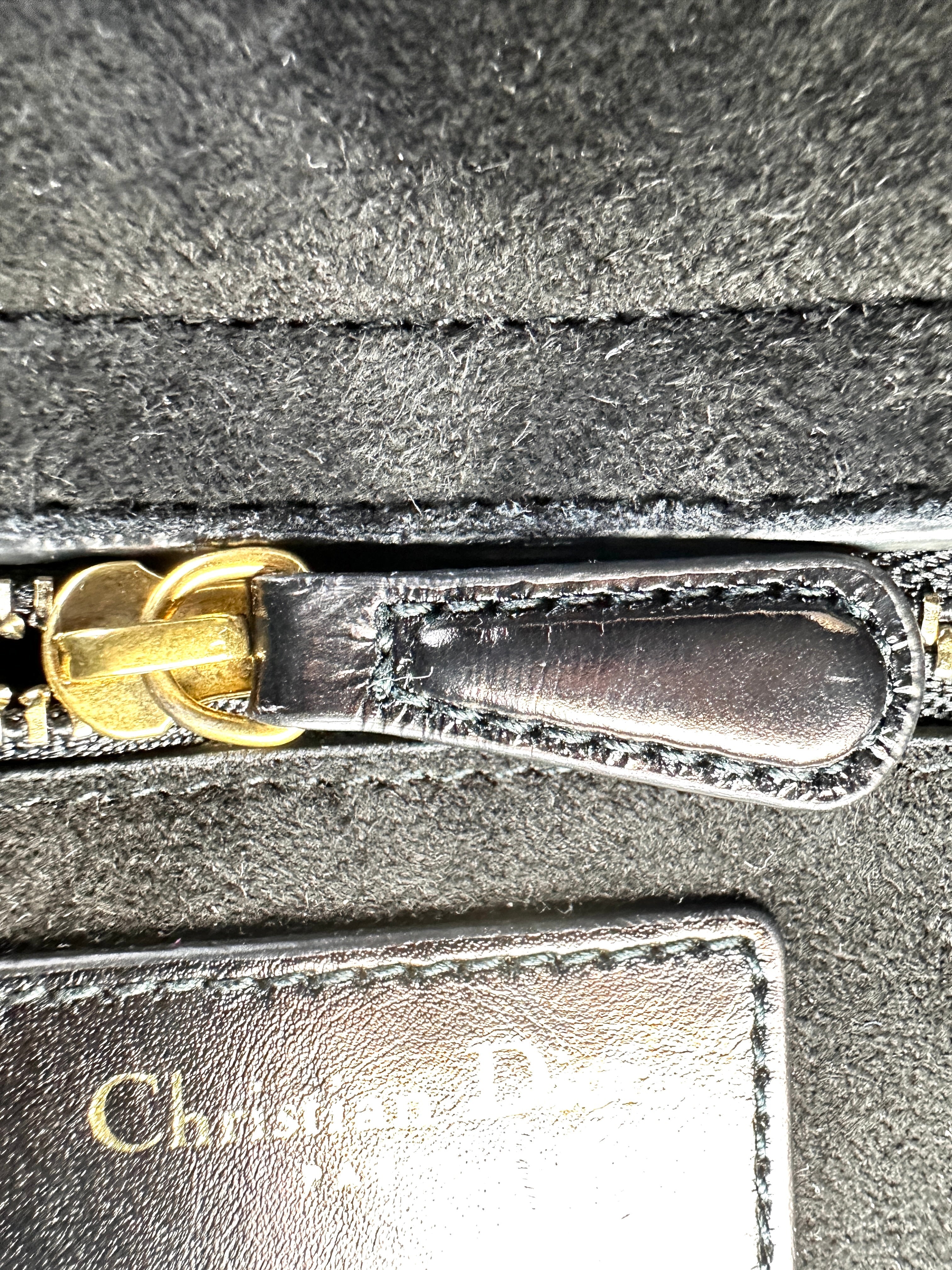 Christian Dior Lady Dior Cannage Handbag Black DR352