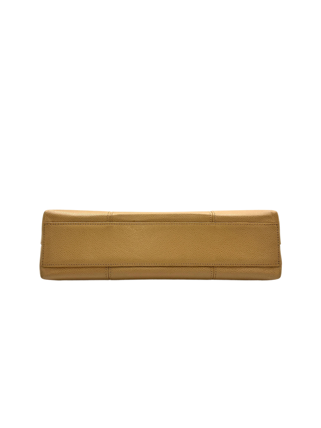 Chanel Caviar Mademoiselle Chain Tote Bag Camel (62***17) CC937