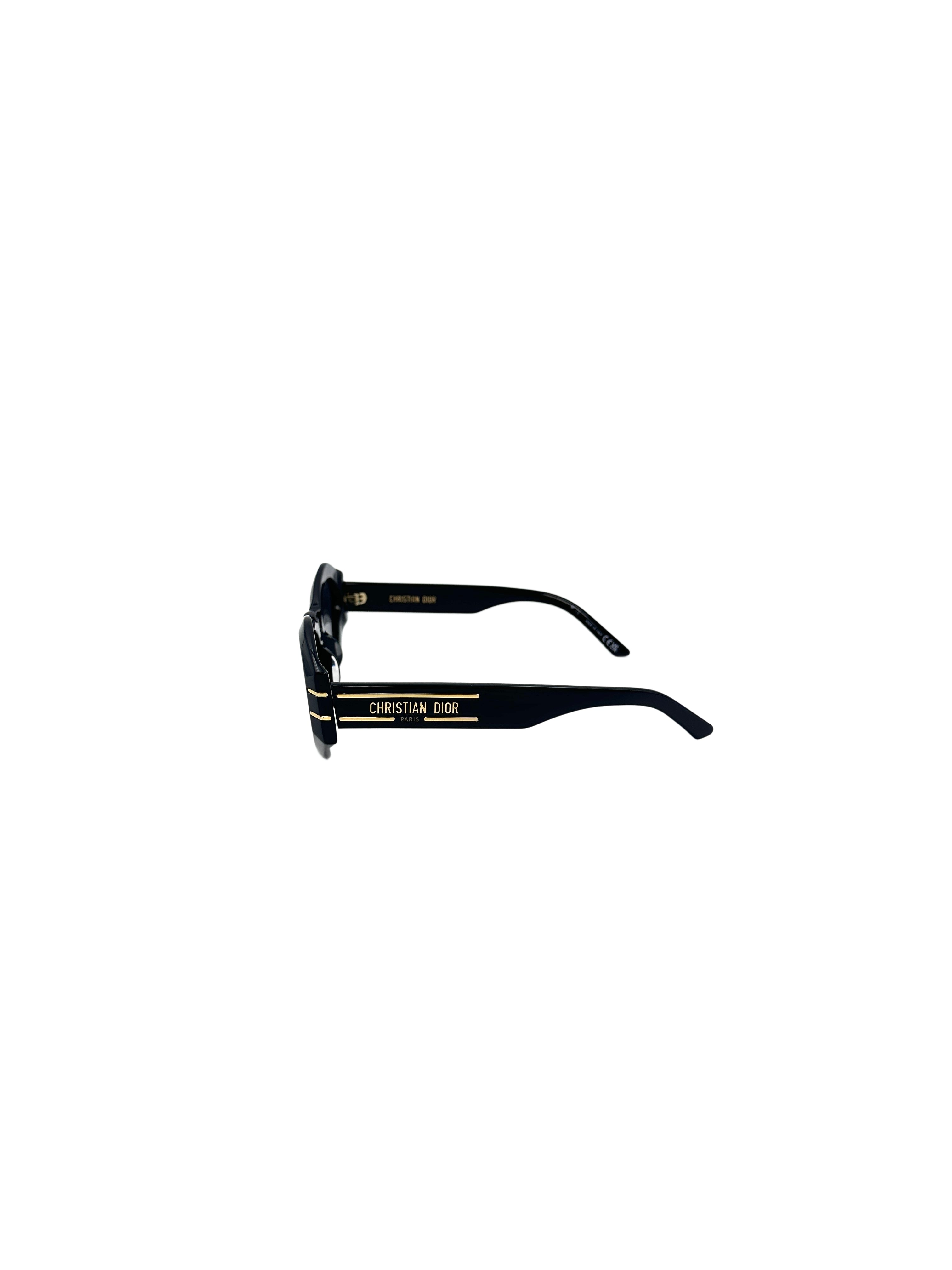 Dior DiorSignature B1U Black Butterfly Sunglasses DOG01