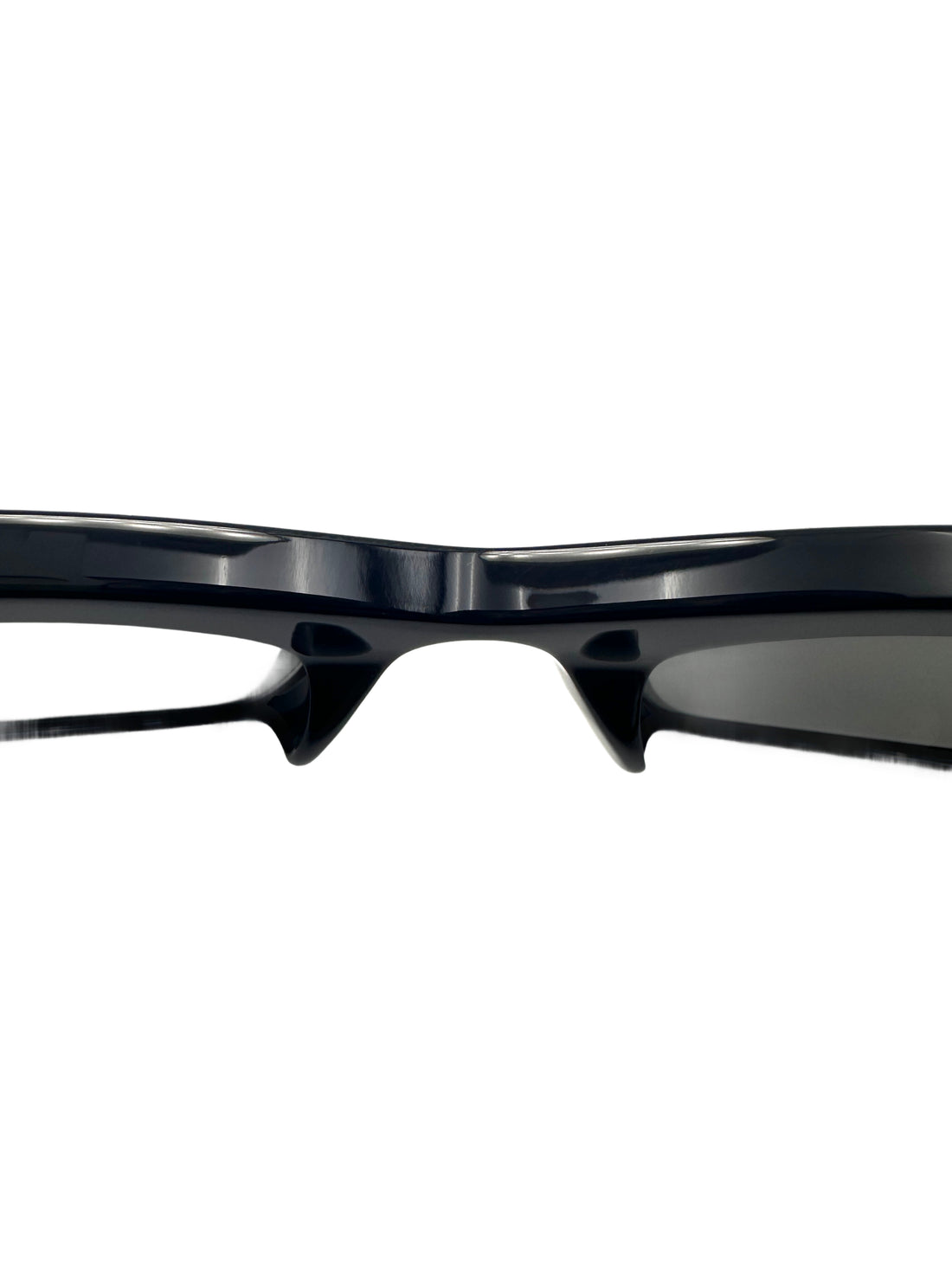 Miu Miu SMU09W Acetate Rectangle Sunglasses Black MMG03