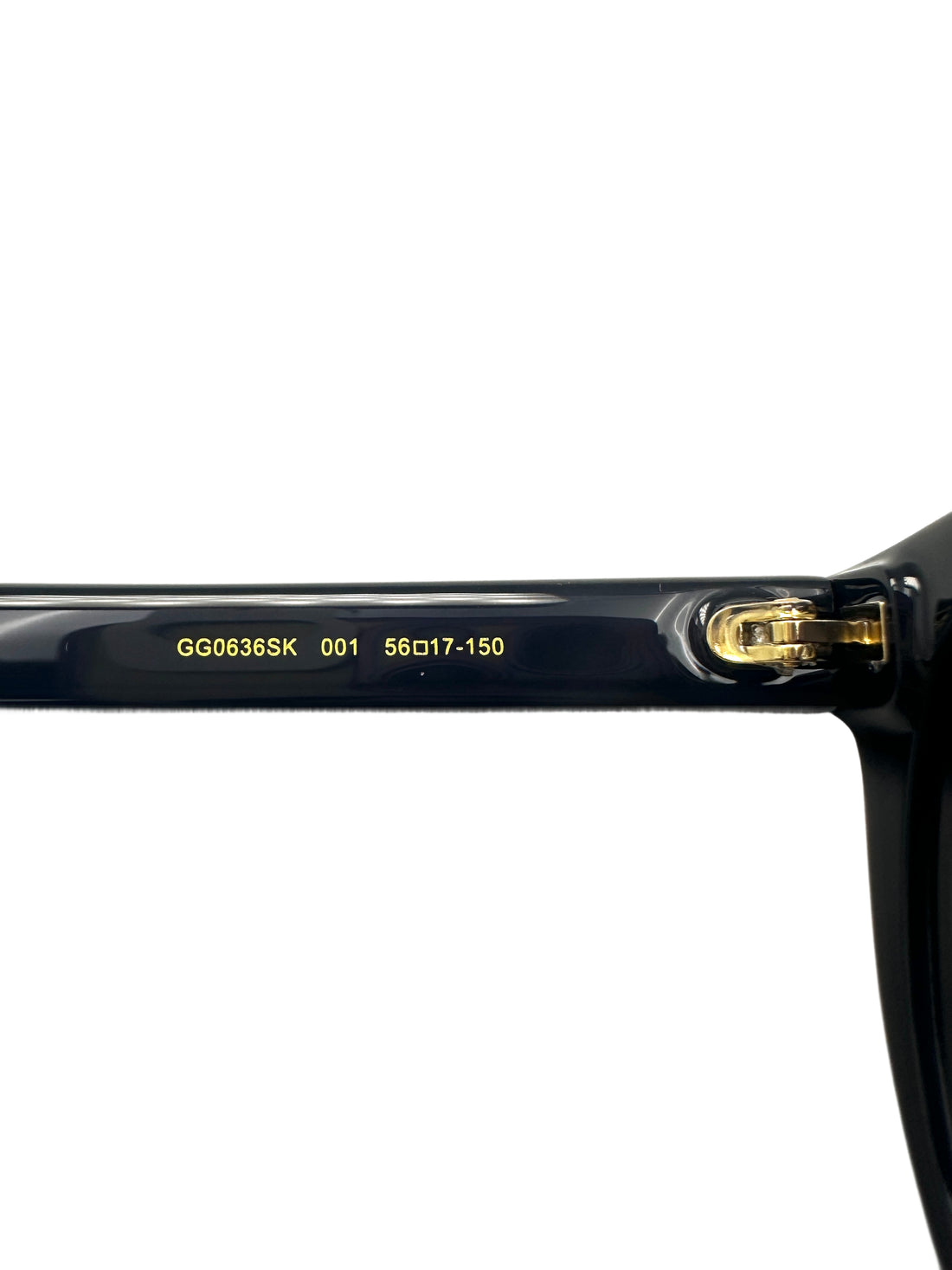 Gucci GG0636SK 001 Black Fram Gray Gradien Sunglasses GGG02