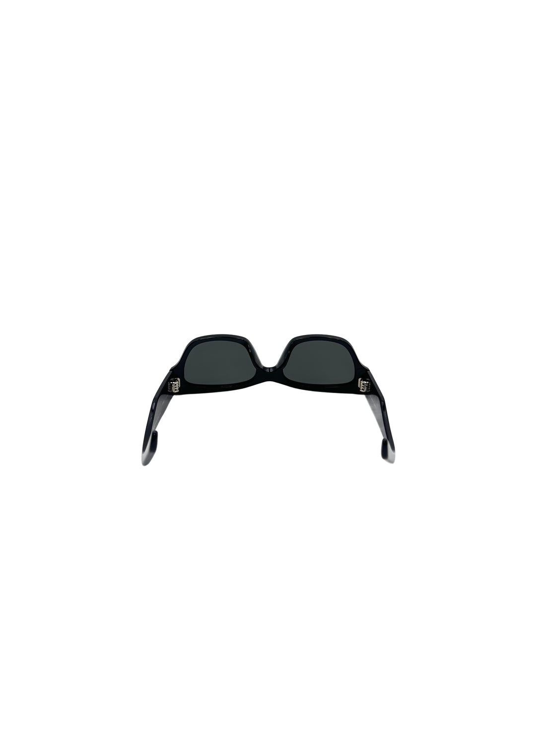 Celine Monochroms CL40197U Shiny Black Cat Eye Sunglasses with White Logo CEG01
