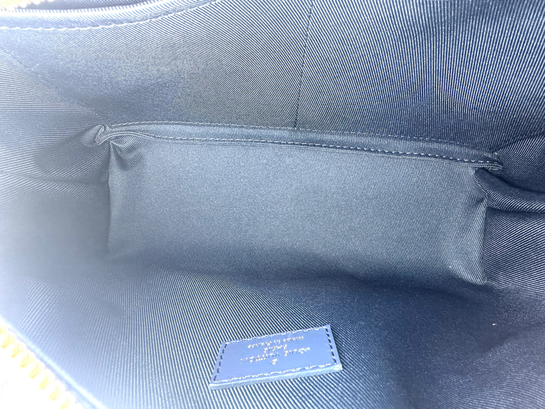 Louis Vuitton Monogram Denim Soft Trunk Shoulder Bag LV1440