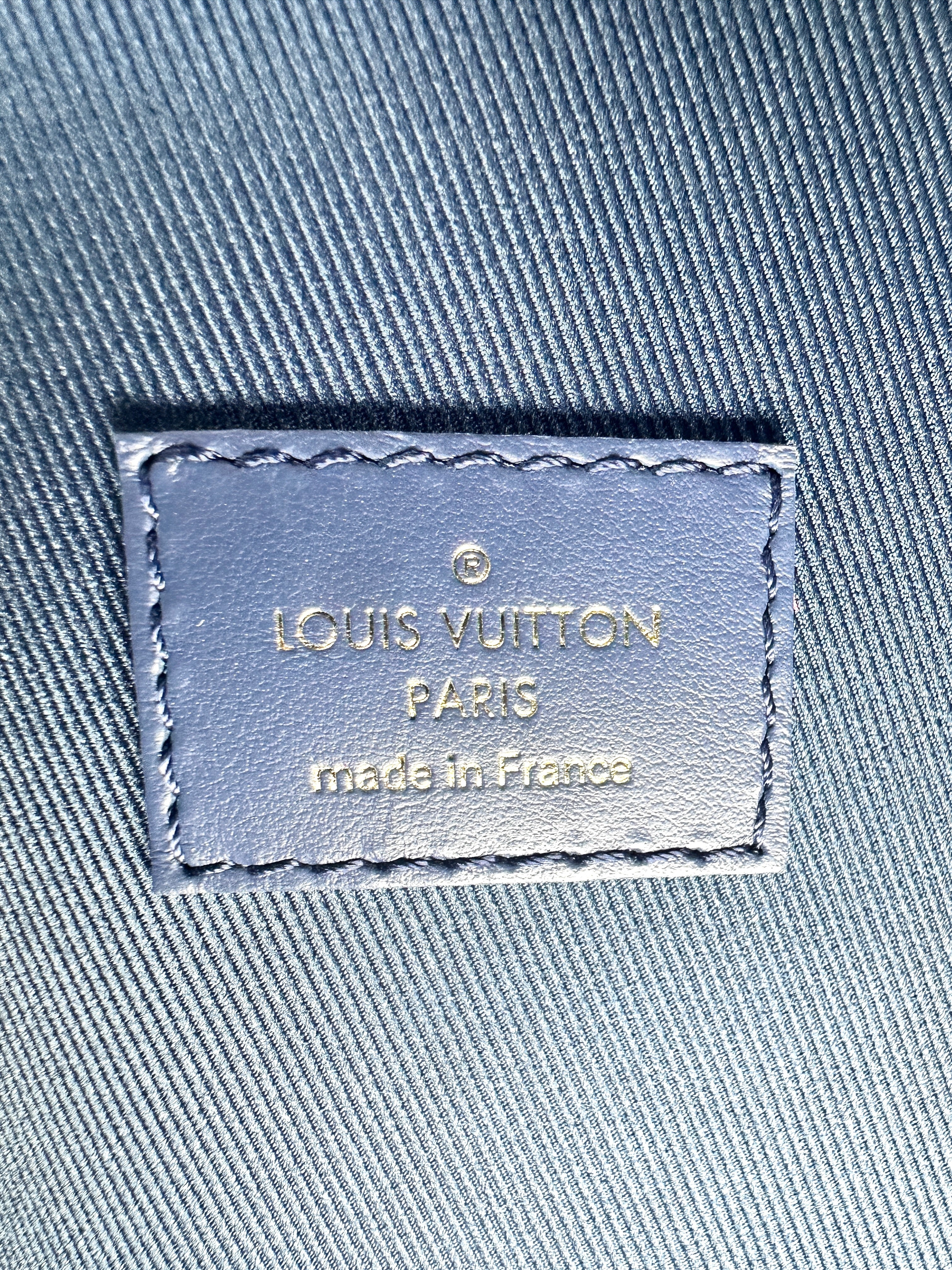 Louis Vuitton Monogram Denim Soft Trunk Shoulder Bag LV1440
