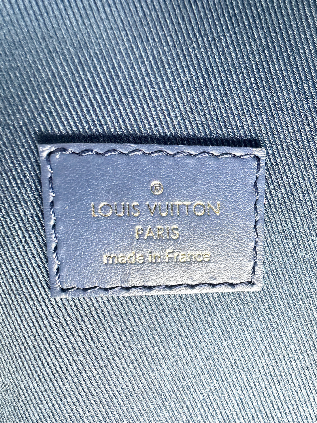 Louis Vuitton Monogram Denim Soft Trunk Shoulder Bag LV1440